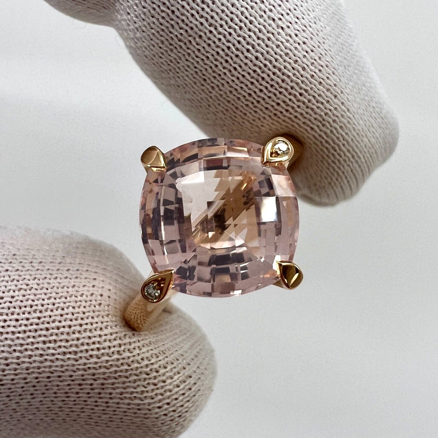 Cartier Inde Mysterieuse Fancy Rose De France Amethyst Diamond Rose Gold Ring