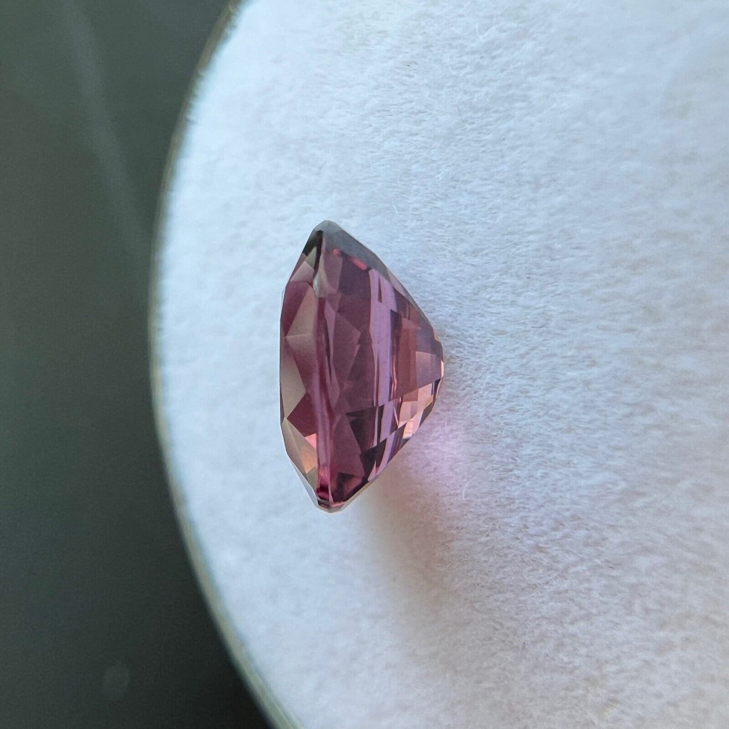 1.48ct NATURAL Pink Purple Rubellite Tourmaline Oval Cut Loose Gem 8x6.6mm VS