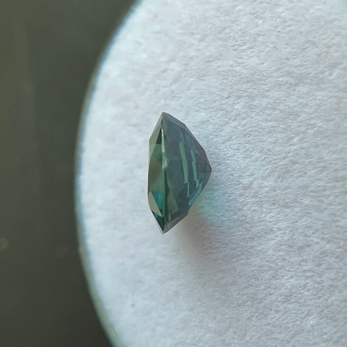 GIA CERTIFIED 1.24ct NATURAL Sapphire UNIQUE Green Blue TEAL Pear Cut UNTREATED