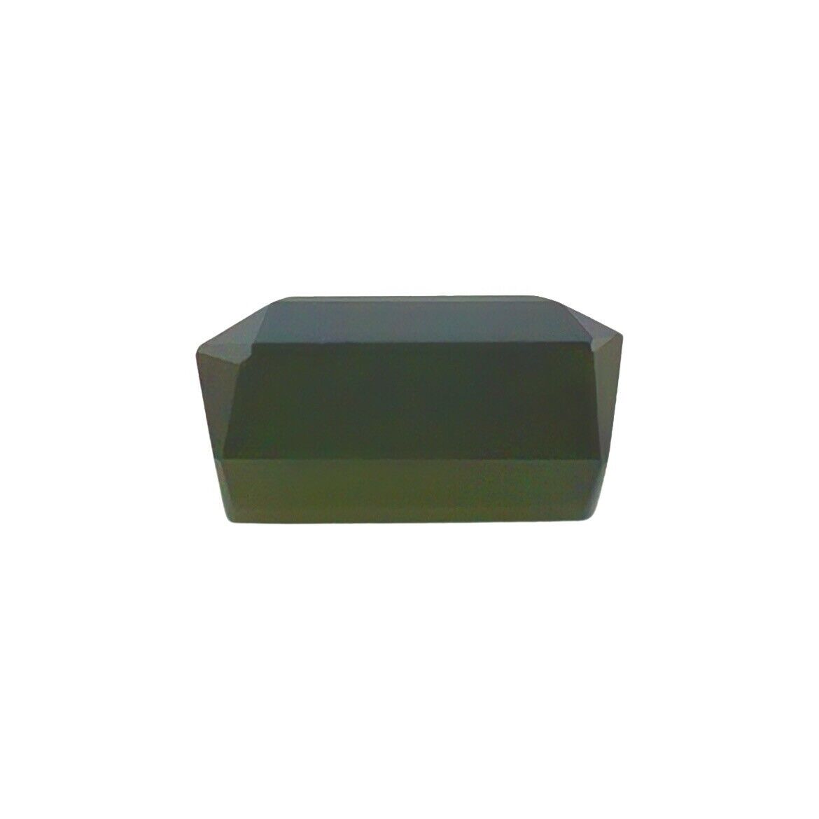 NATURAL Tourmaline 3.20ct Deep Green Octagon Cut Gem 8.5x8.4mm VVS