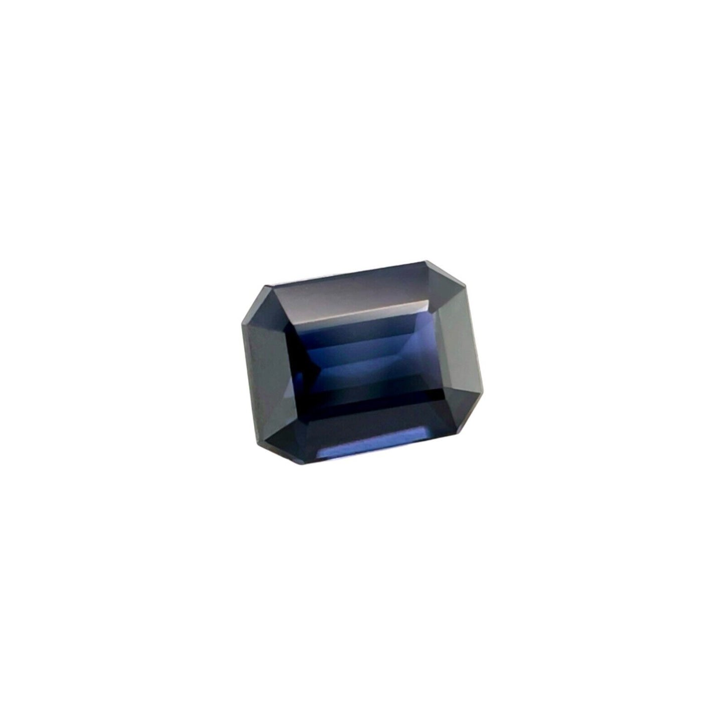 NATURAL 1.07ct Spinel Purple Blue Octagon Emerald Cut 6.7x5.2mm VVS Loose Gem