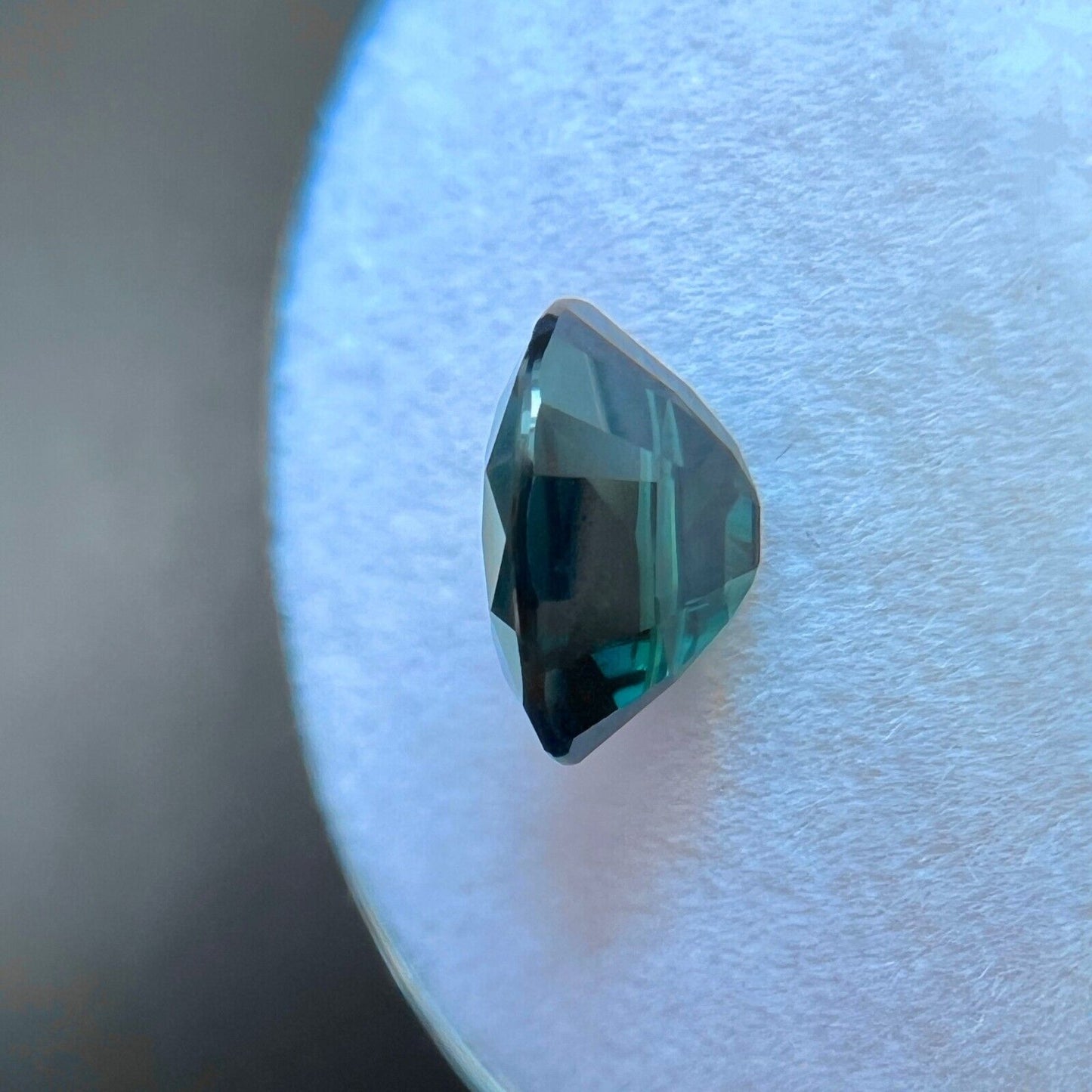 Fine 2.14ct NATURAL Deep Green Blue Sapphire Oval Cut Loose Gemstone 8.5x6.2mm