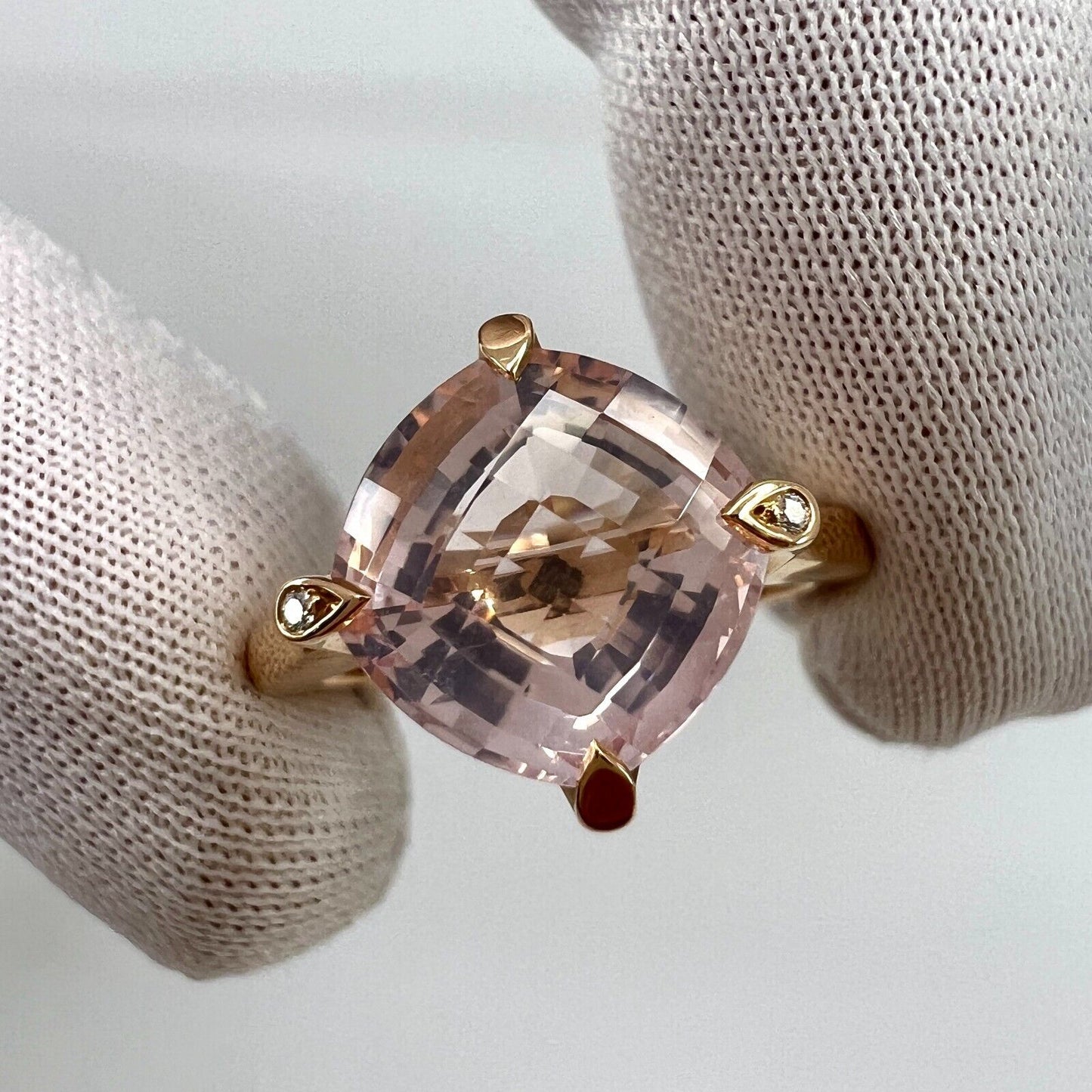 Cartier Inde Mysterieuse Fancy Rose De France Amethyst Diamond Rose Gold Ring