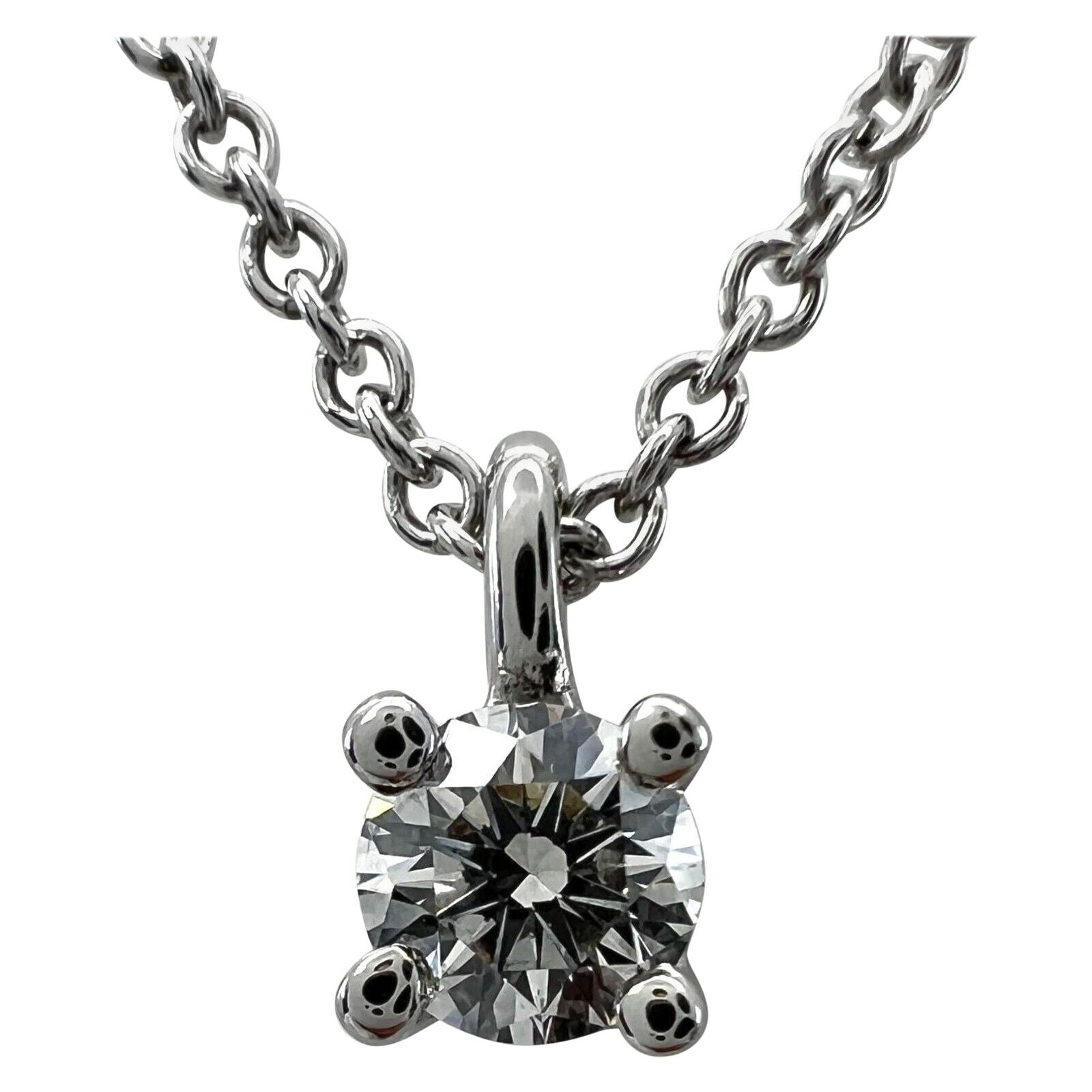 Tiffany Natural Round Diamond Platinum Solitaire