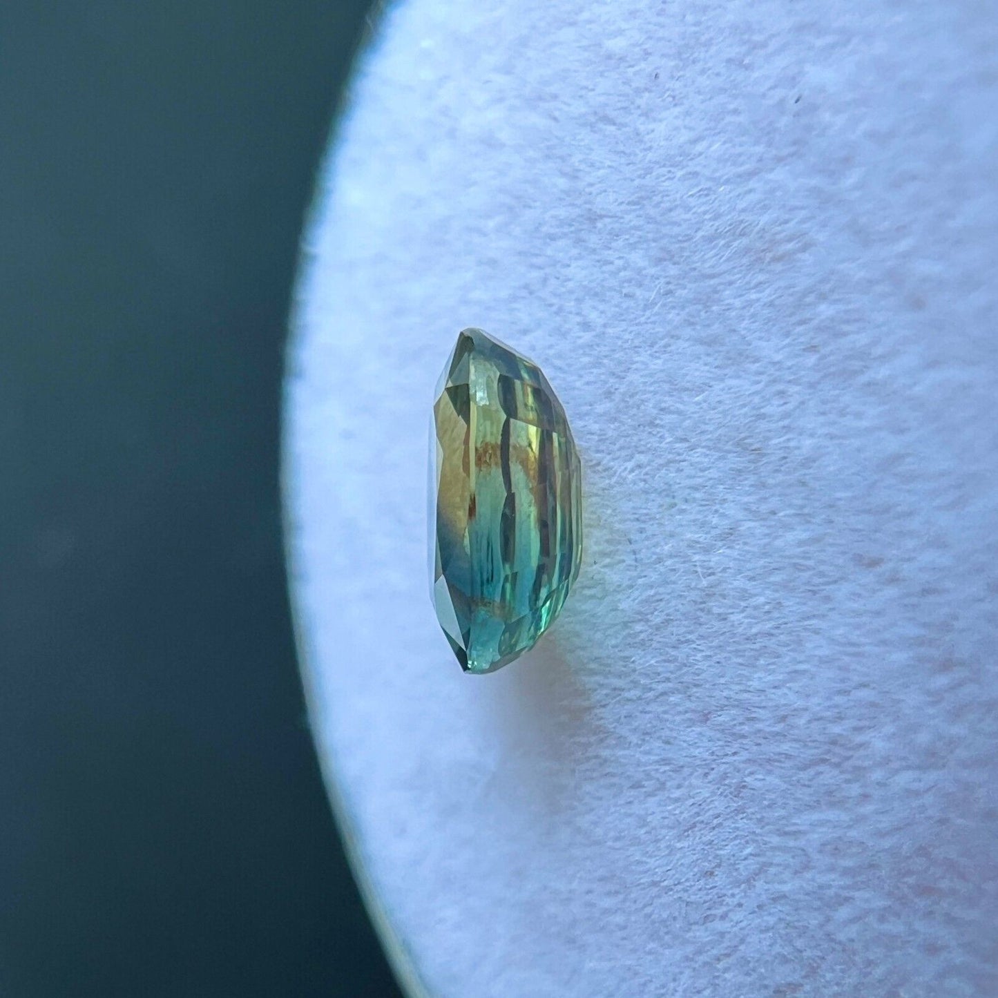 Natural 1.02ct UNTREATED Bi Colour Sapphire GIA CERTIFIED Cushion Cut Gem