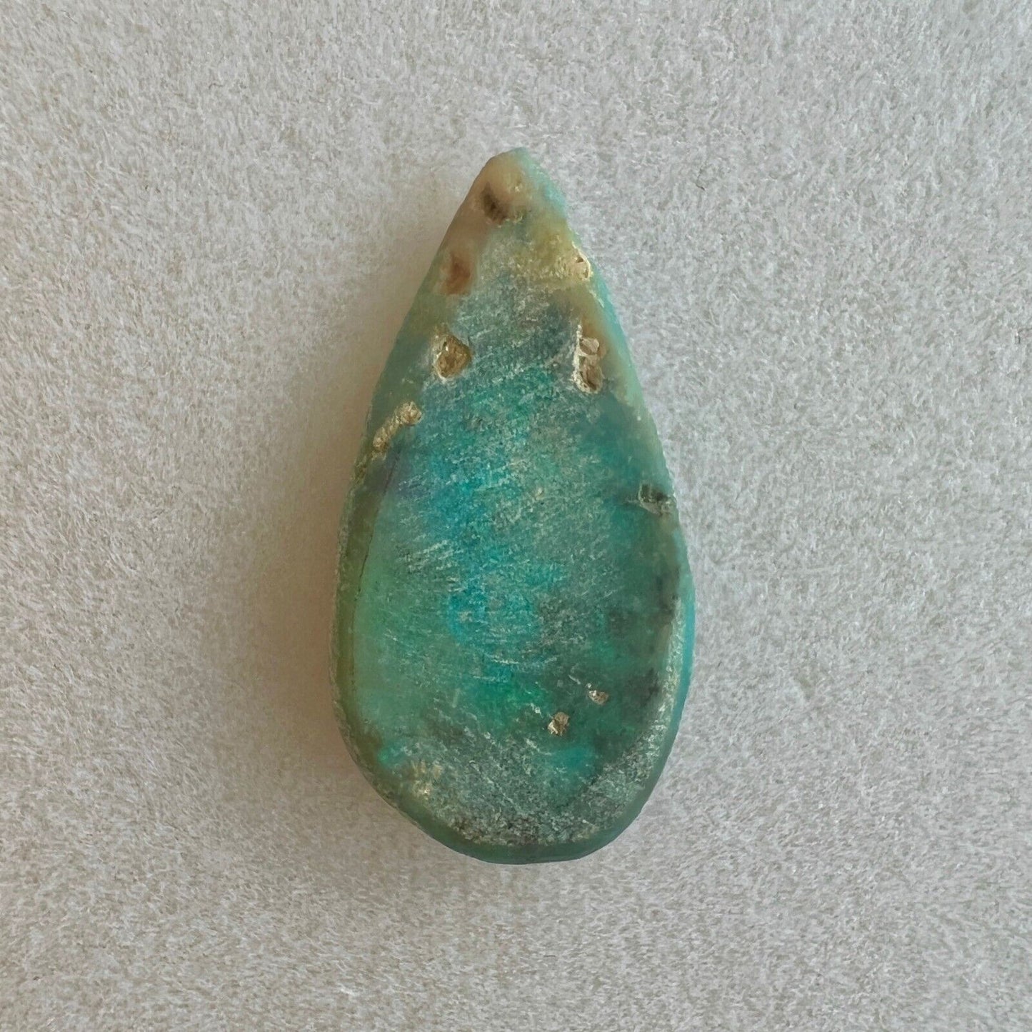 NATURAL 3.86ct Australian NATURAL Green Blue Lightning Ridge Opal