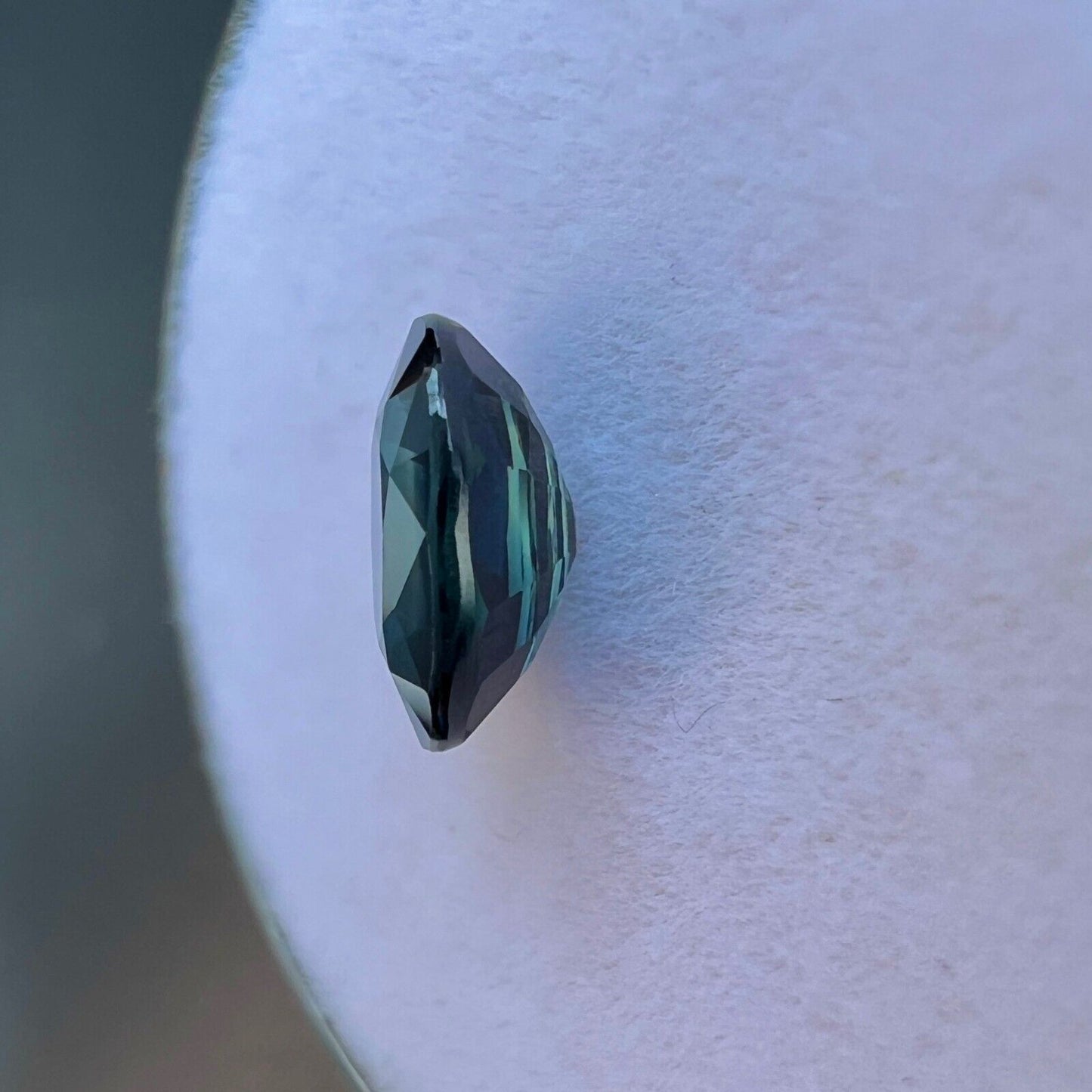 NATURAL 1.02ct DEEP Blue Oval Cut Sapphire Gemstone 6.8x5.2mm VVS