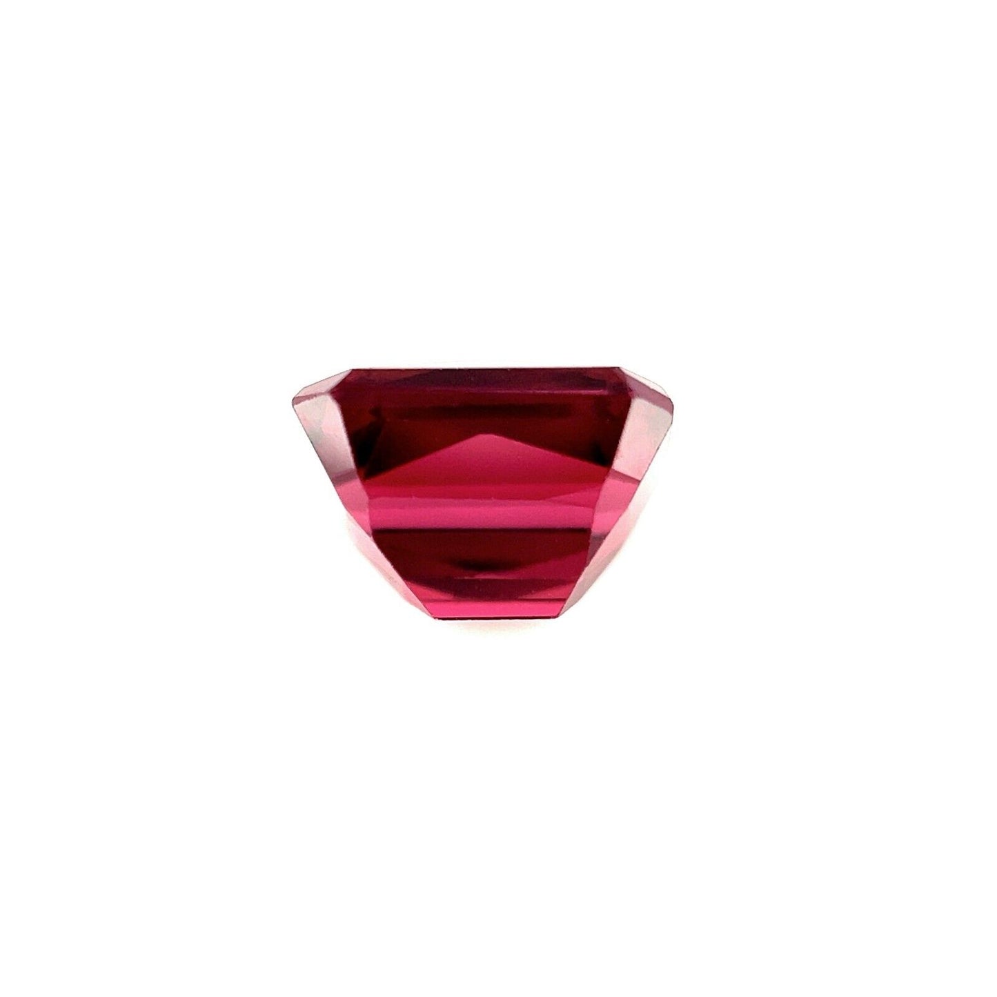 NATURAL 2.35ct Vivid Pink Purple Rhodolite Garnet Scissor Cut 7.6x5.8mm VS Gem