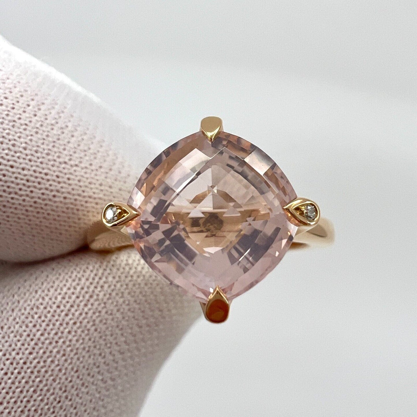 Cartier Inde Mysterieuse Fancy Rose De France Amethyst Diamond Rose Gold Ring