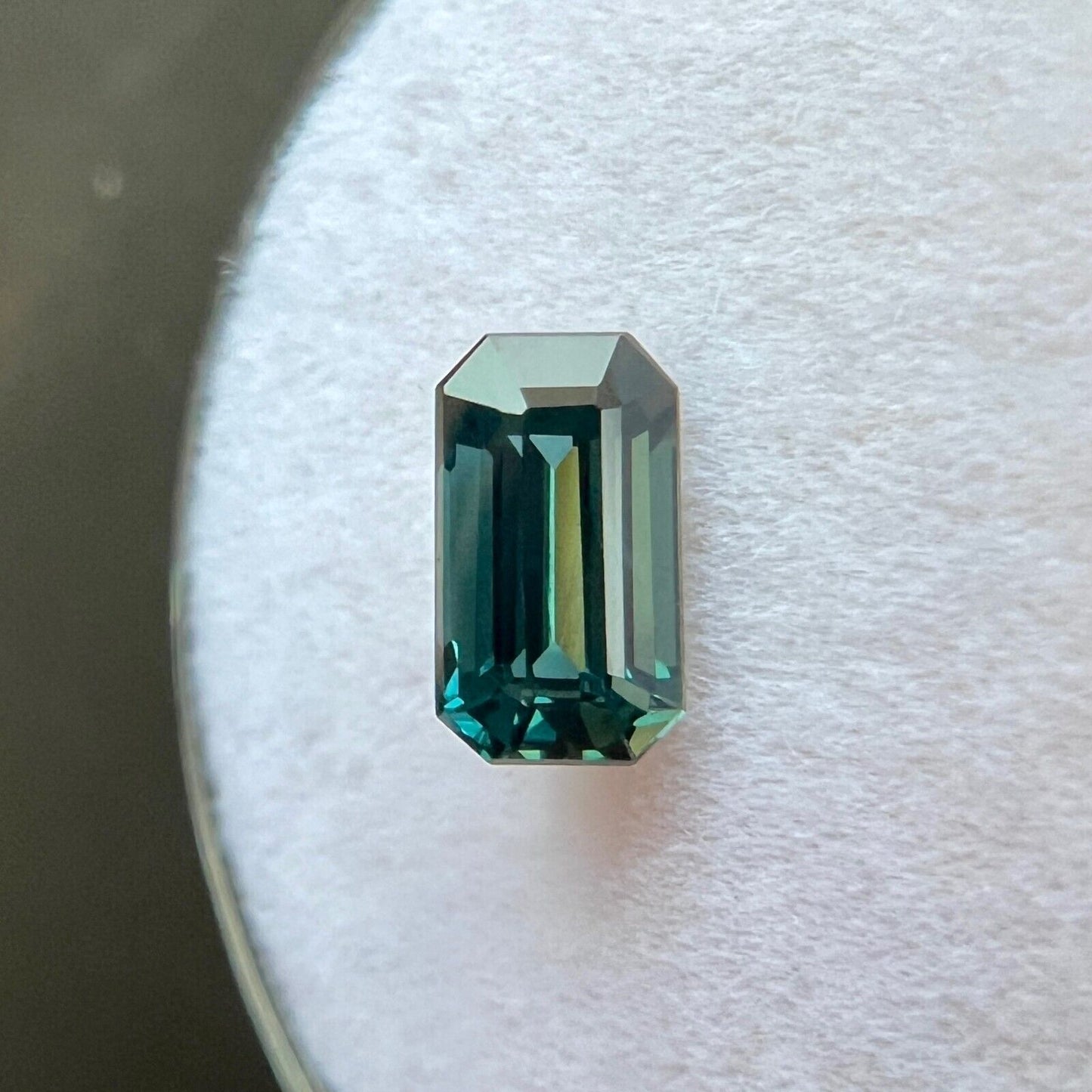 UNTREATED 1.01ct GIA CERTIFIED Blue Sapphire No Heat Emerald Cut Gem 7.1x4mm