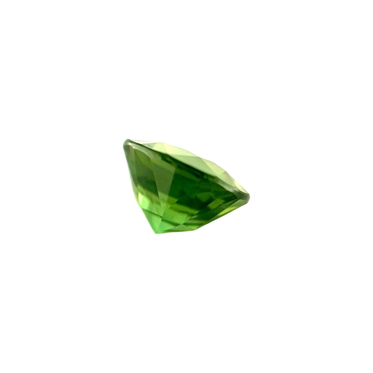 NATURAL Vivid Green 1.07ct Australia Sapphire Oval Cut Loose Gemstone 6.3x5.5mm