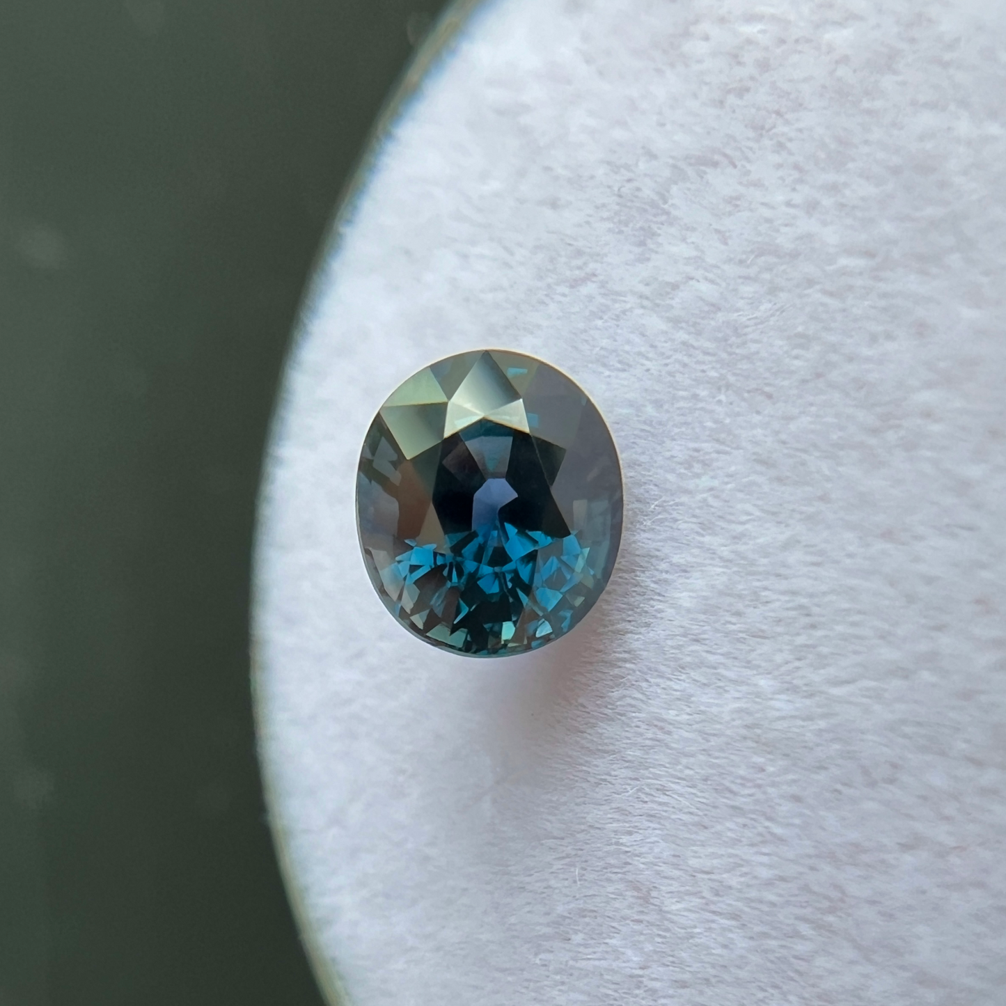 NATURAL Untreated Sapphire 1.17ct GIA CERTIFIED DEEP Blue Oval Cut Unheated Gem
