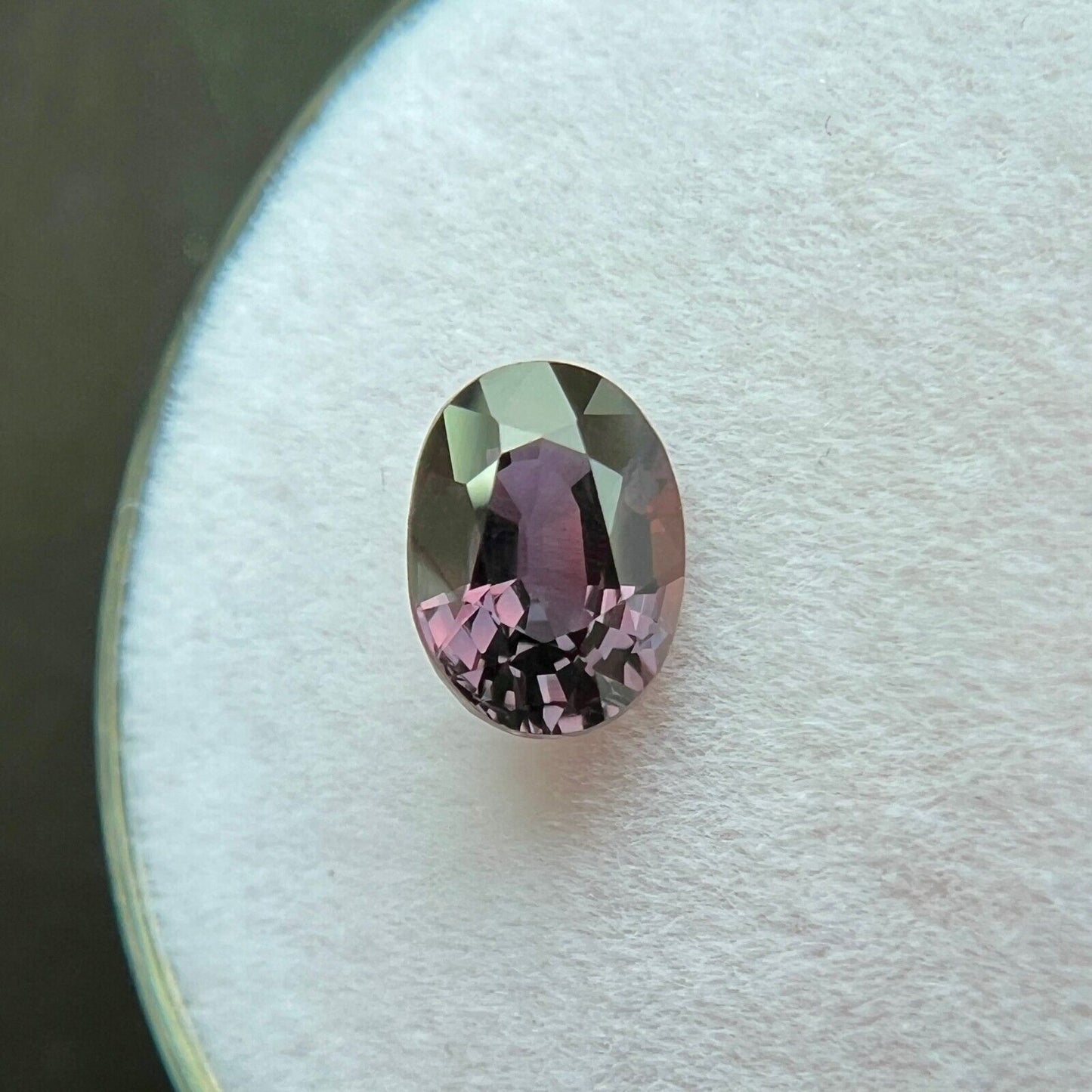 GIA CERTIFIED Pink Purple Sapphire UNTREATED 0.93ct Oval Cut Loose Gem 6.6x4.7mm