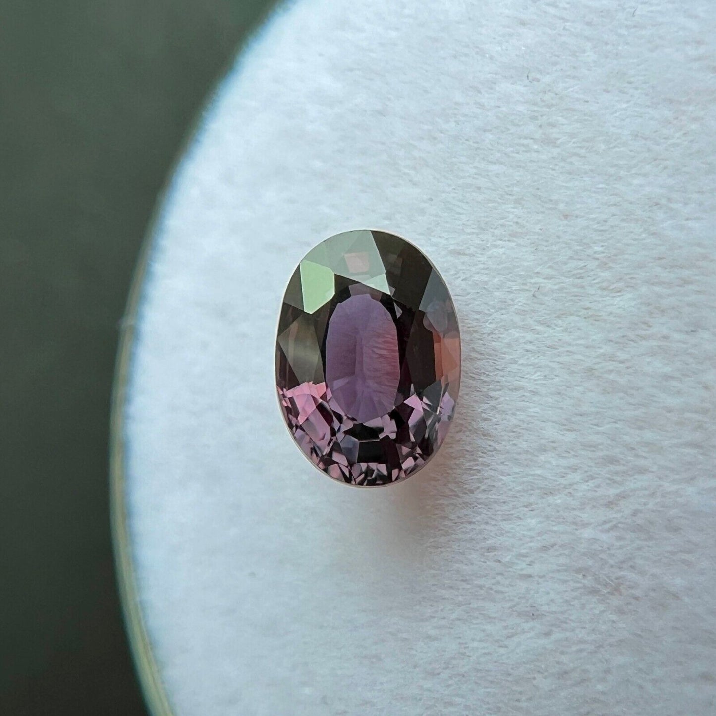 GIA CERTIFIED Pink Purple Sapphire UNTREATED 0.93ct Oval Cut Loose Gem 6.6x4.7mm
