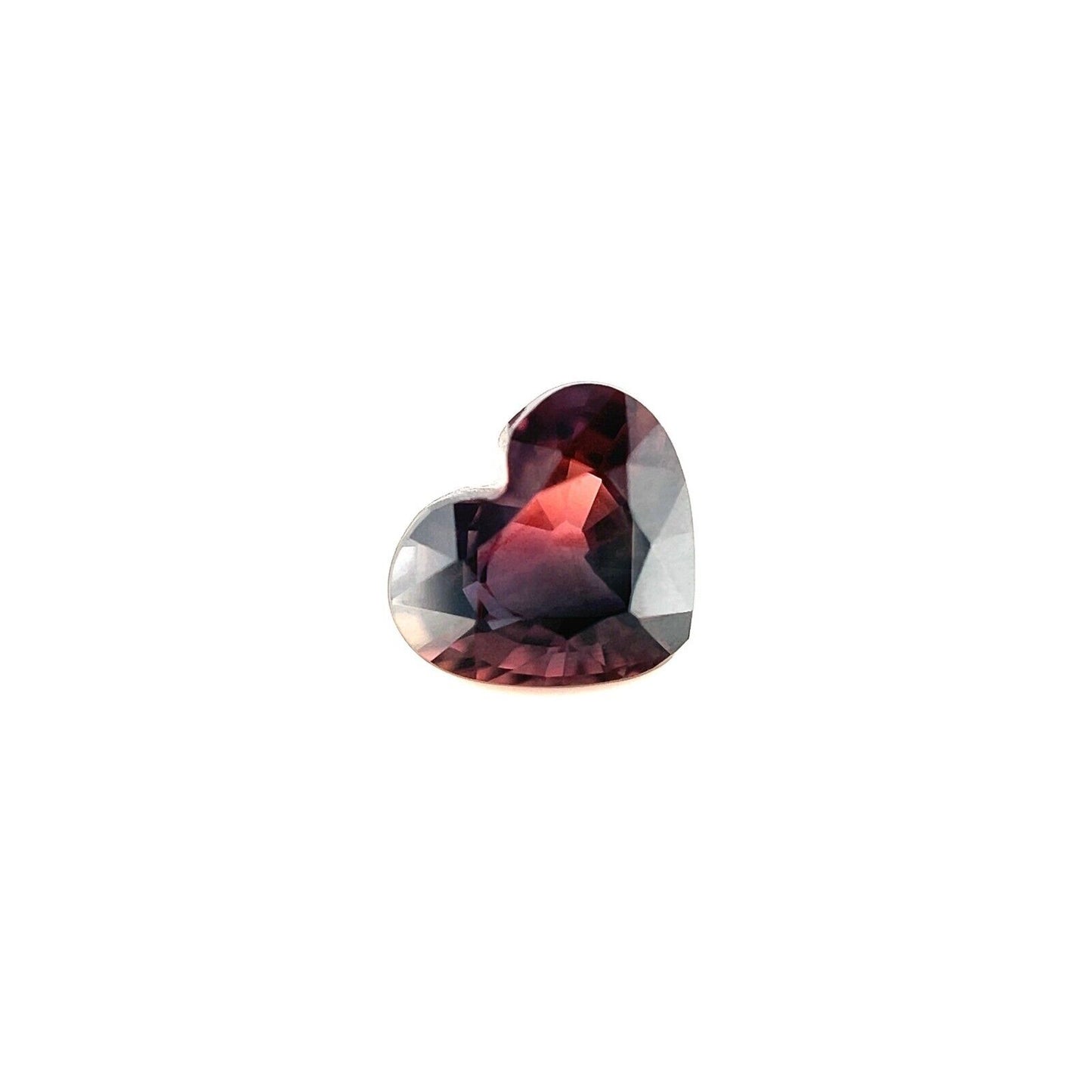 GIA CERTIFIED Bi Colour Sapphire NATURAL 1.15ct UNTREATED Purple Pink Heart Cut