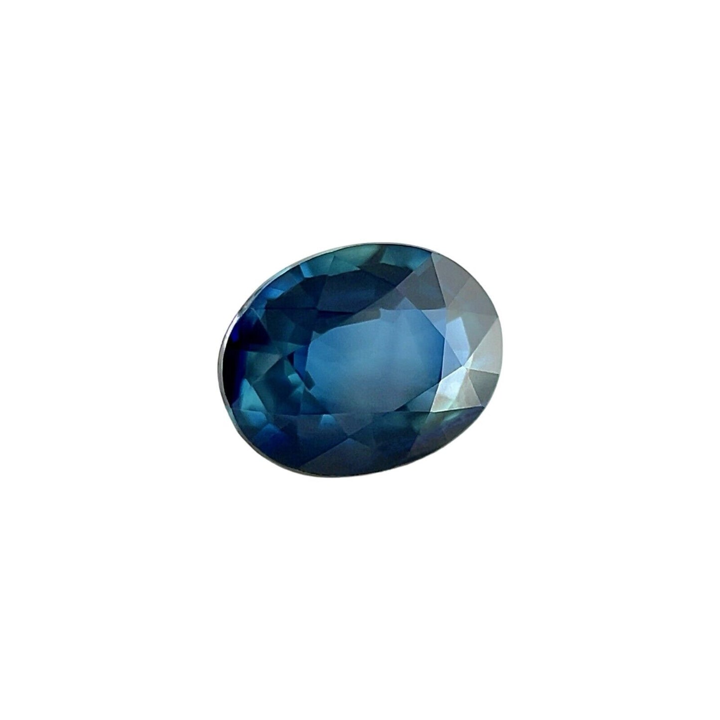 NATURAL 1.02ct DEEP Blue Oval Cut Sapphire Gemstone 6.8x5.2mm VVS