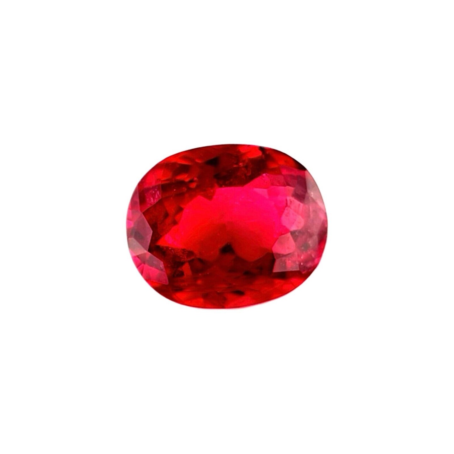 1.53ct NATURAL Purple Red Rubellite Tourmaline Oval Cut Loose Gem 8.3x6.7mm