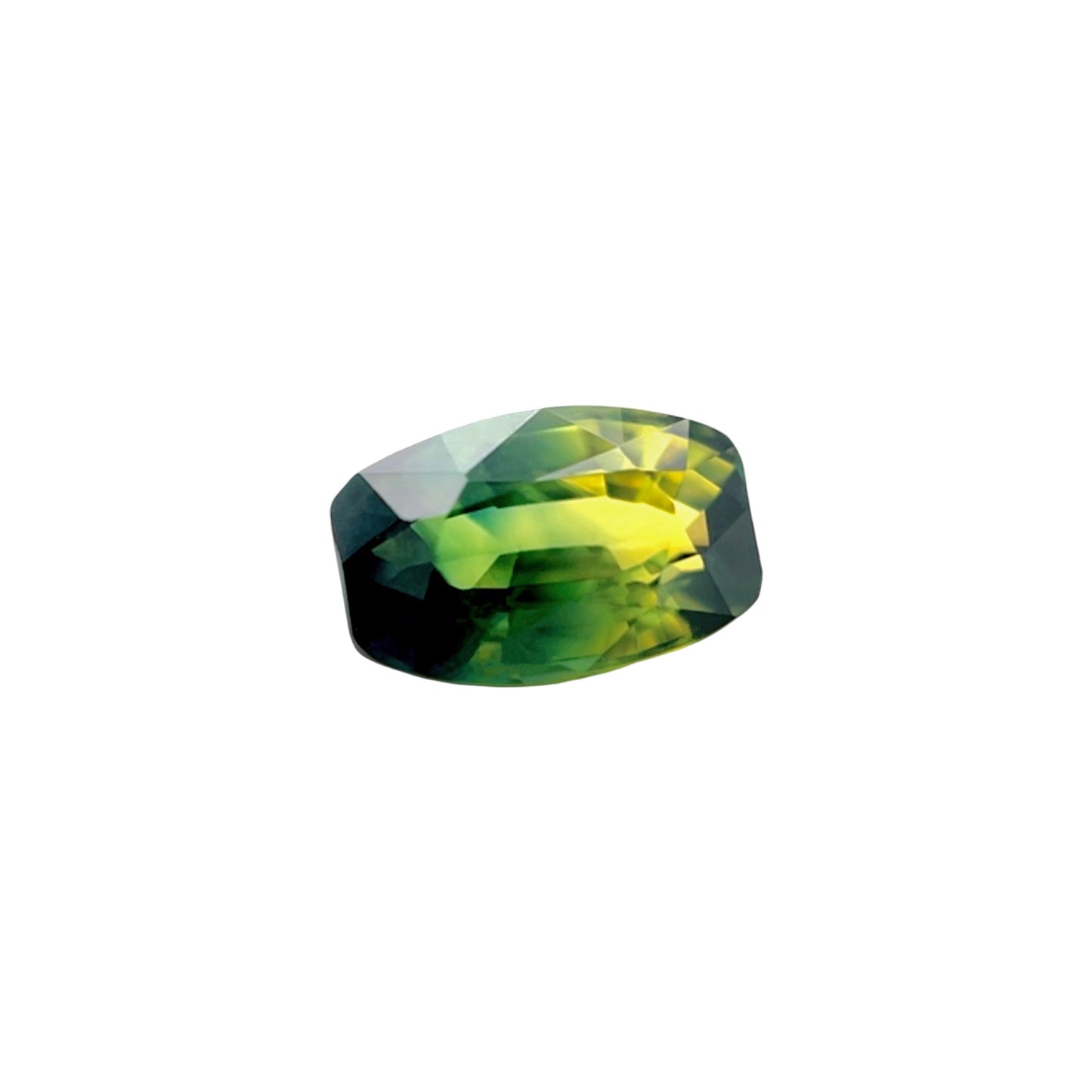 GIA CERTIFIED 1.12ct Parti Colour AUSTRALIAN Sapphire Blue UNTREATED Cushion Cut