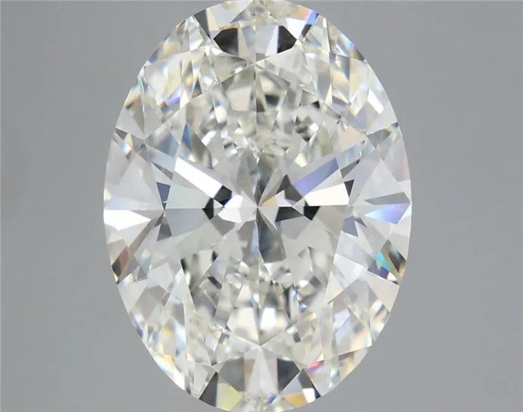8.09ct Oval Lab Grown Diamond (Colour H, Clarity VS1, IGI Certified)