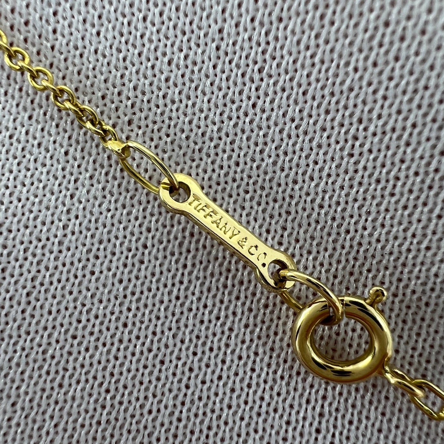 Tiffany & Co. Elsa Peretti Pearl, Lapis Lazuli & Diamond 18k Yellow Gold Pendant