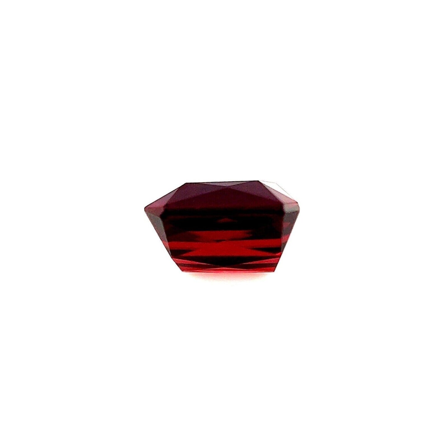 NATURAL 2.42ct Vivid Purple Red Rhodolite Garnet Scissor Cut 7.5x6.6mm VVS Gem