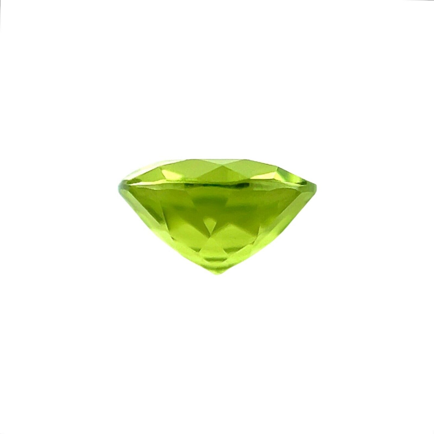 NATURAL 2 Carat Peridot Round Cut 8mm Vivid Green Calibrated Gem Supply