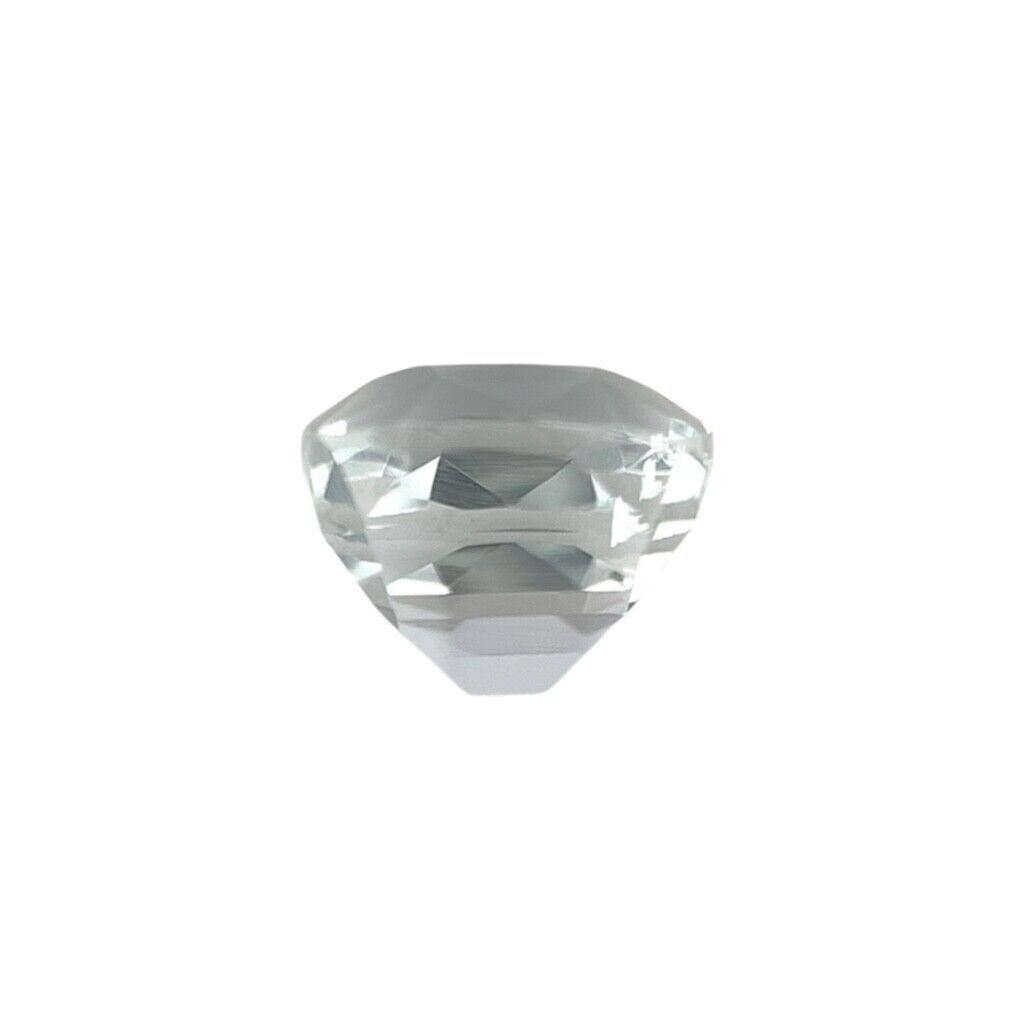 Light Blue Aquamarine 5.46ct Cushion Cut Rare Beryl Gemstone 10.4x9.8mm