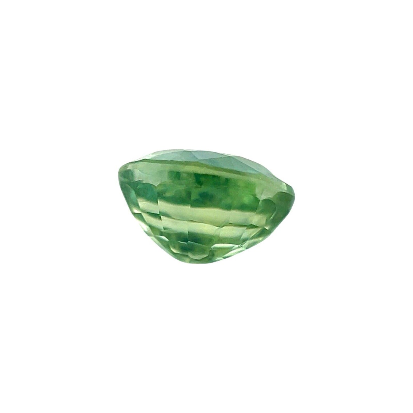 NATURAL 1.22ct VIVID Green Sapphire Australia Oval Cut Loose Gem 6.3x5.2mm