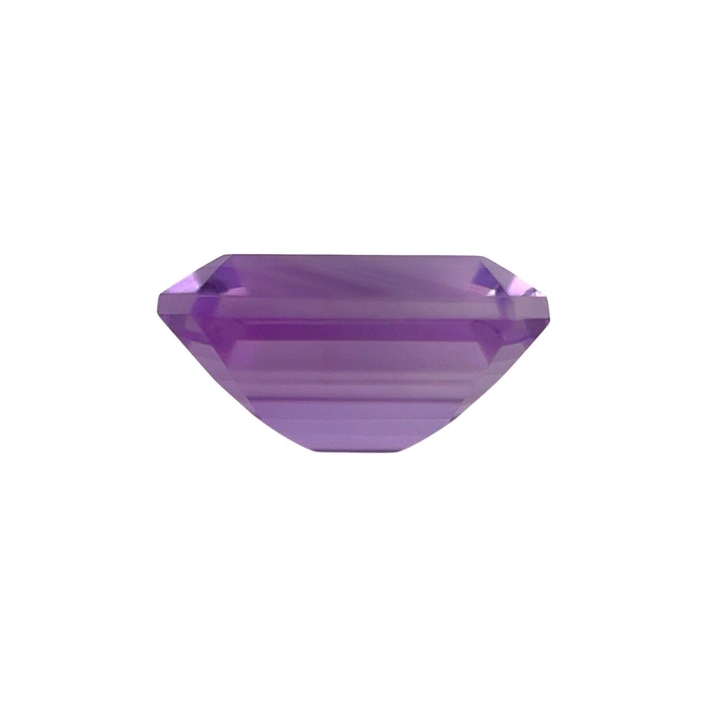 NATURAL Amethyst 10x8mm Emerald Octagon Cut 3 Carat Vivid Purple Calibrated