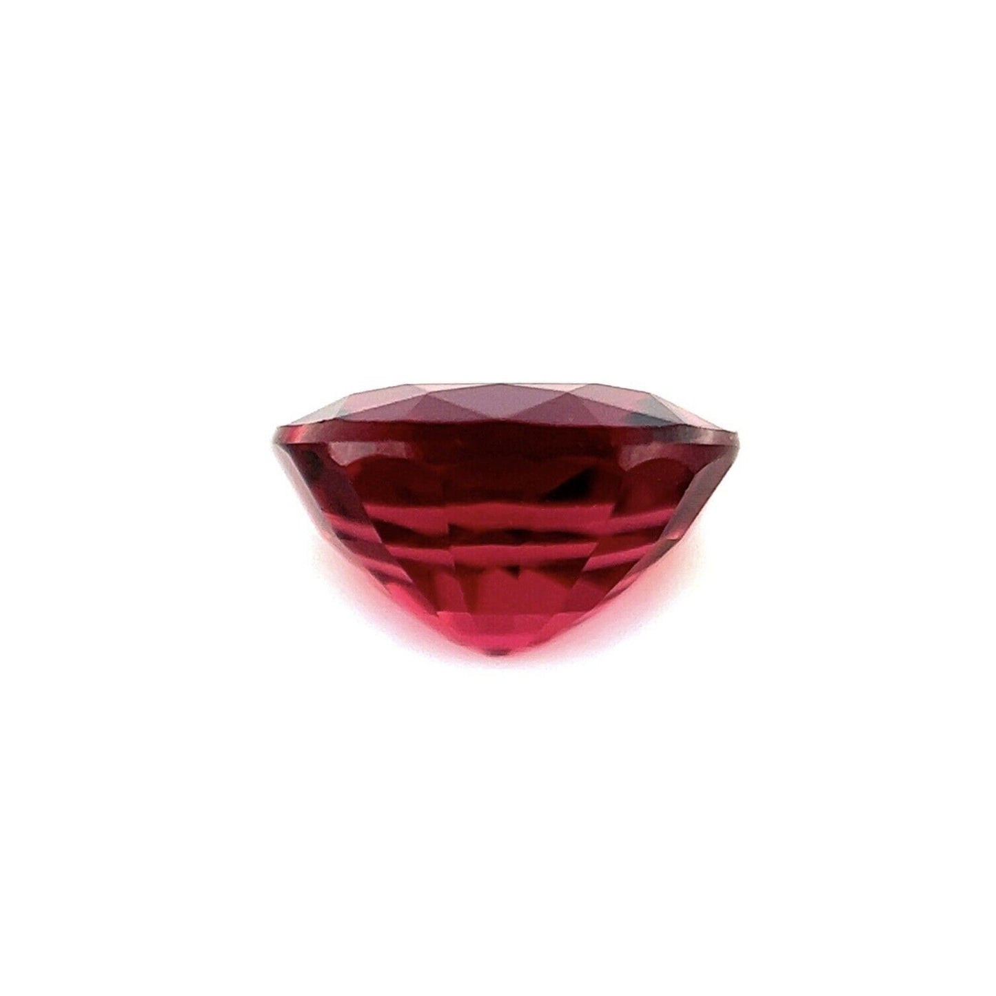 FINE 1.80 Vivid Pink Purple Rhodolite Garnet Oval Cut Loose Gem 7.7x6.3mm VVS