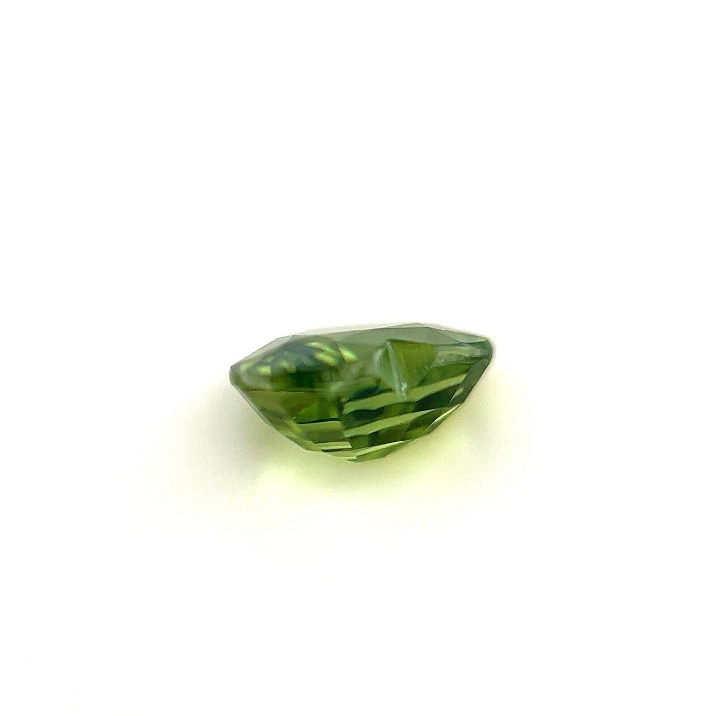 FINE Green Colour Australian Sapphire 1.20ct Heart Cut Loose Gemstone 7.2x5.5mm