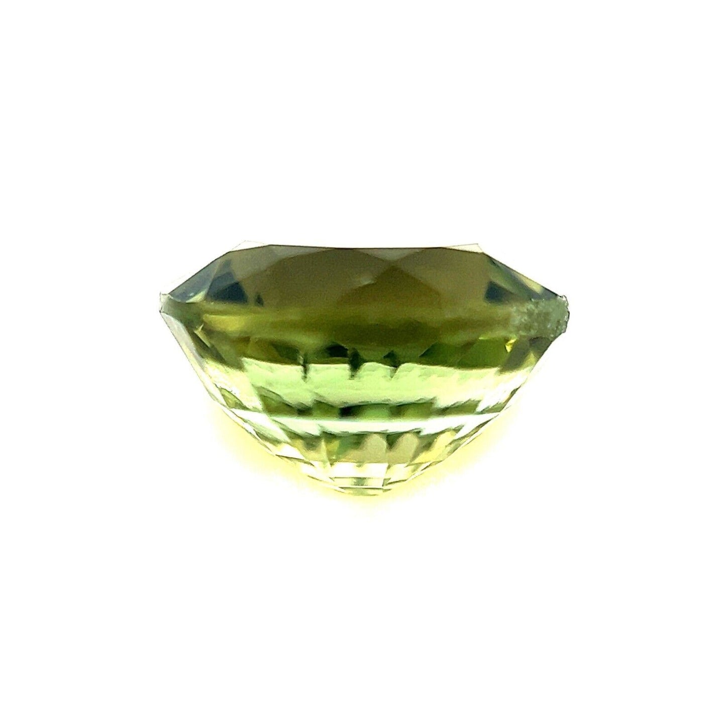 1.80ct FINE Olive Green Tourmaline Oval Cut Loose Gemstone 8x6.8mm