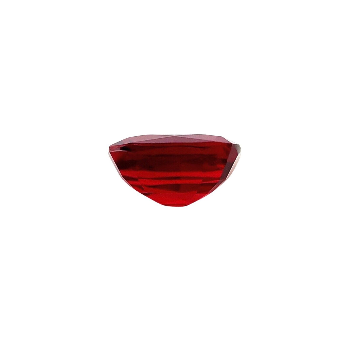 FINE 1.98ct NATURAL Red Rhodolite Garnet Antique Cushion Cut Gem 7.8x6mm