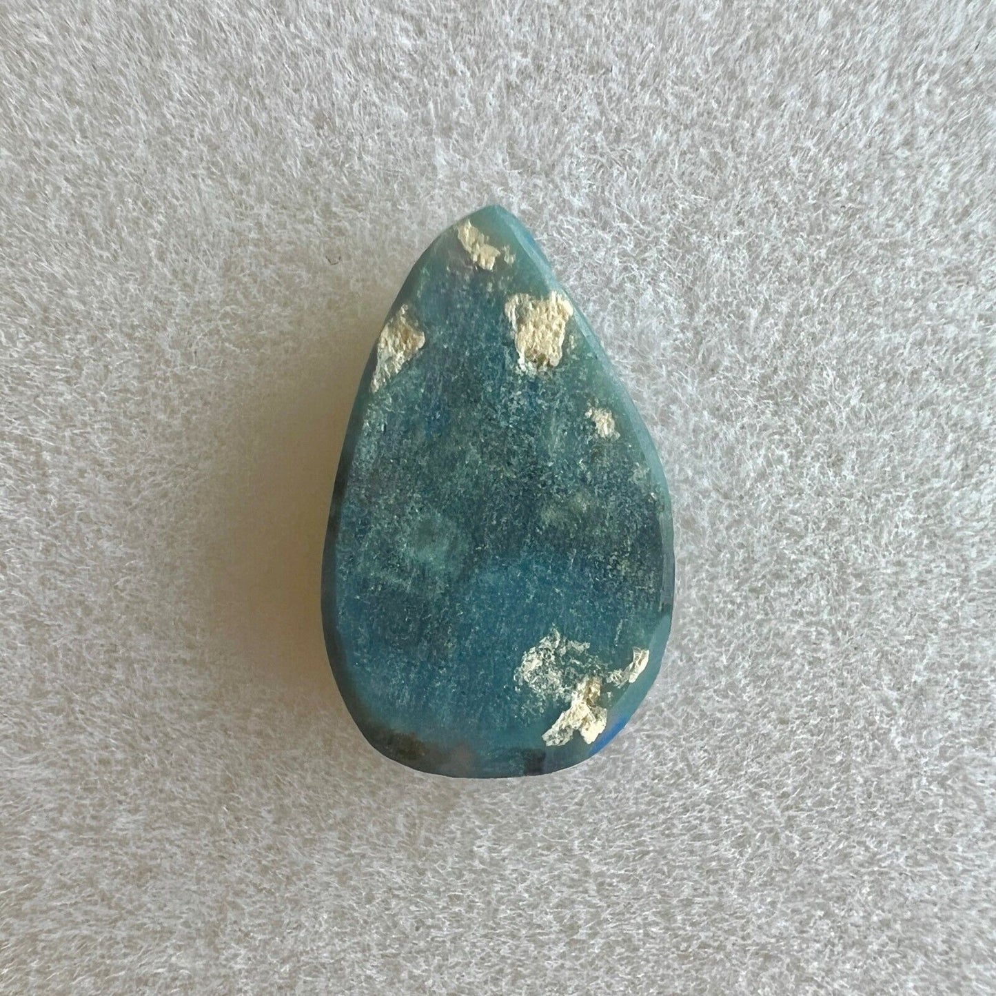1.19ct Australian NATURAL Boulder Opal Matrix Lightning Ridge Gemstone 12x7.4mm