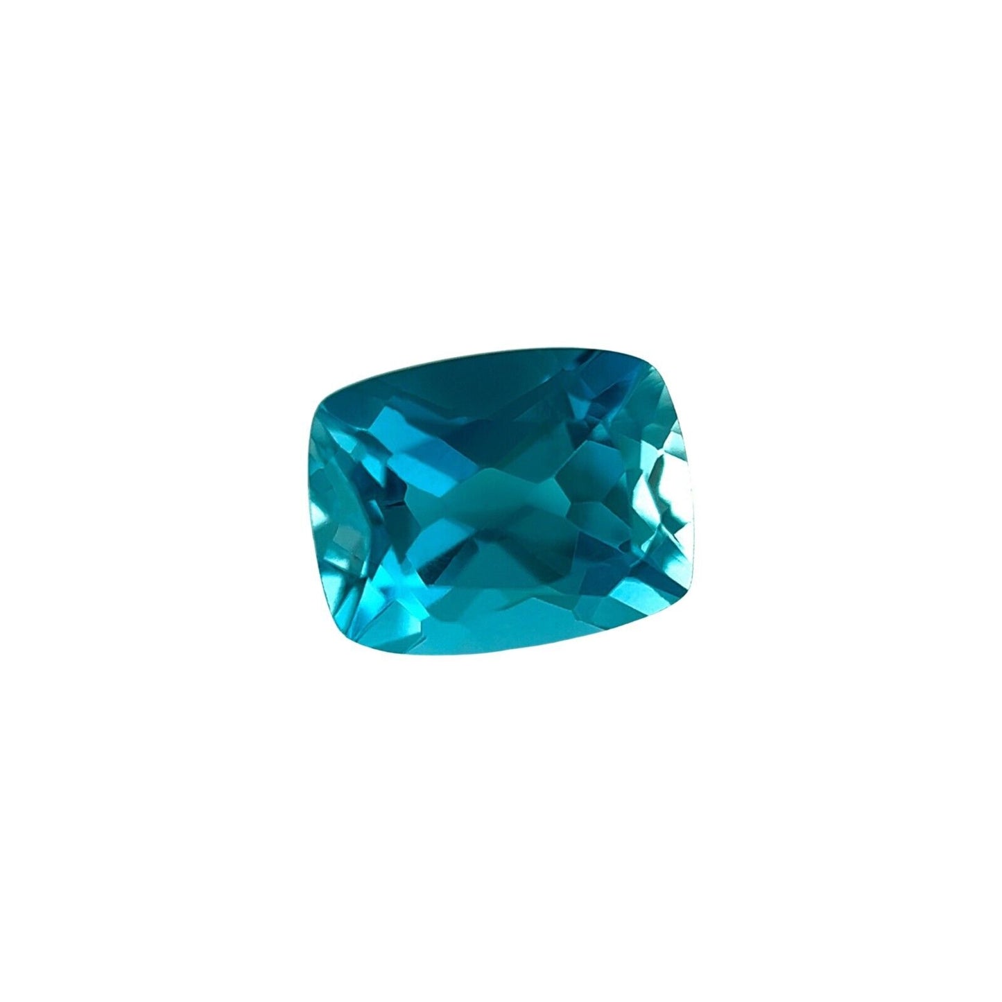 London Blue Topaz 8x6mm NATURAL Cushion Cut Loose Calibrated Gemstone Supply