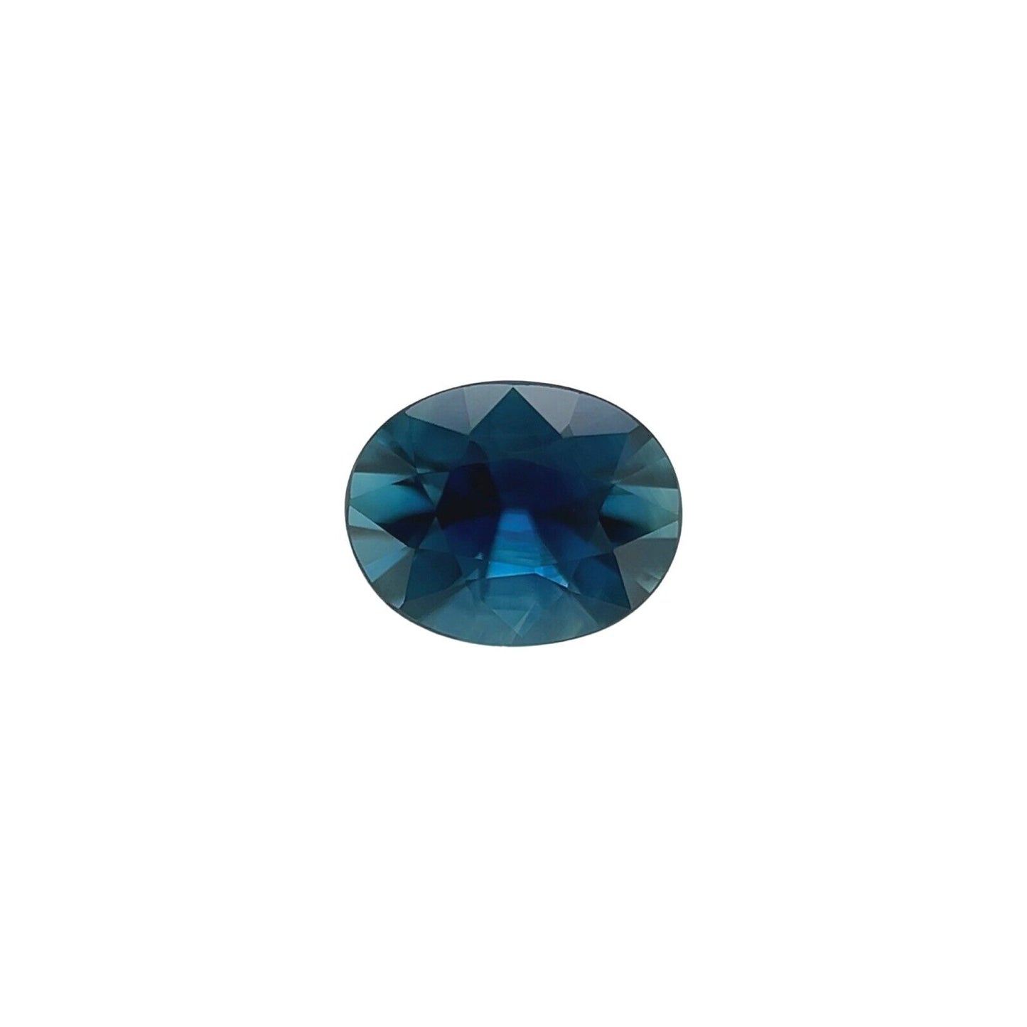 NATURAL Deep Blue Sapphire Oval Brilliant Cut 0.67ct 5.5x4.5mm Loose Gem VVS