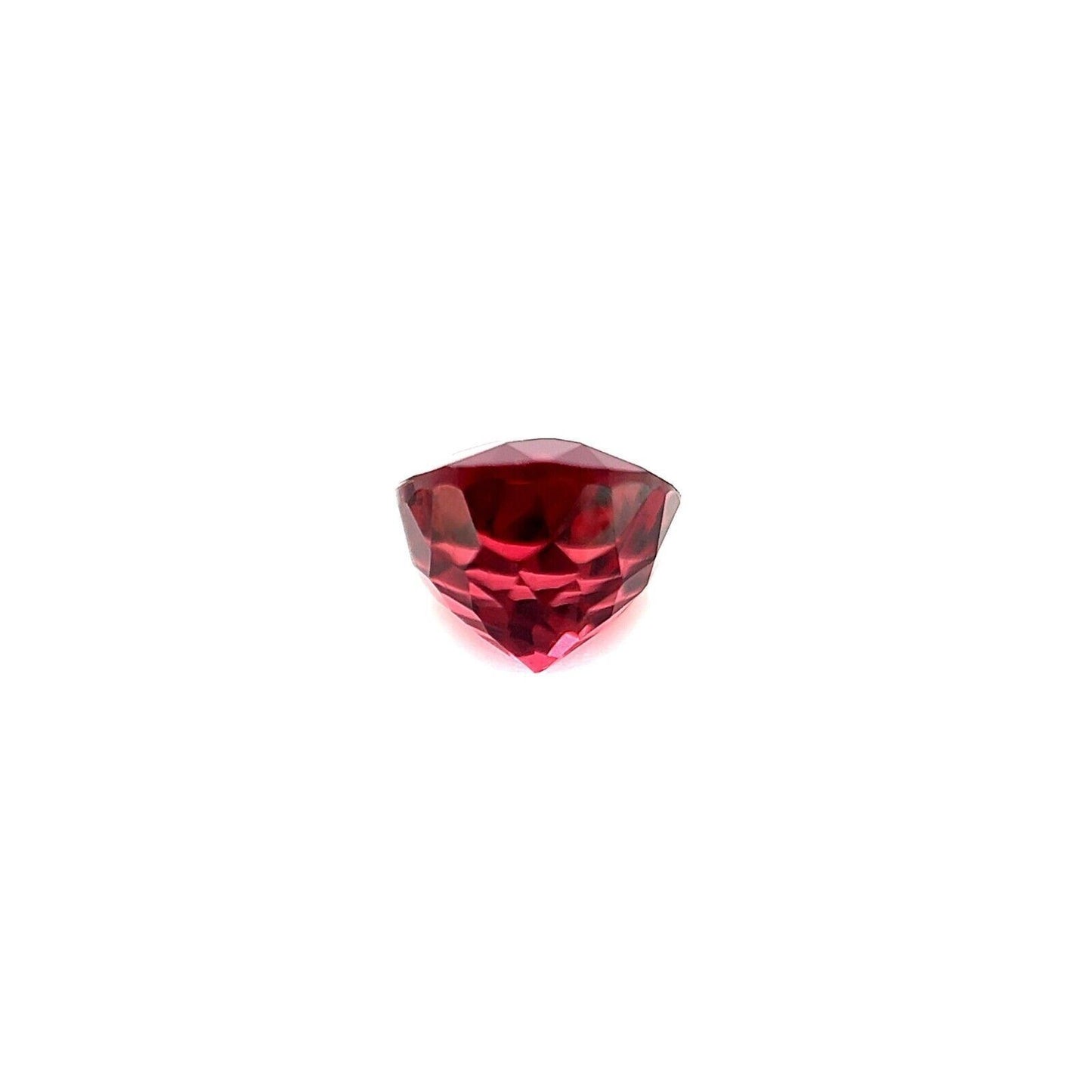 1.37 VIVID Purple Pink Rhodolite Garnet Round Brilliant Loose Cut Gemstone 6mm