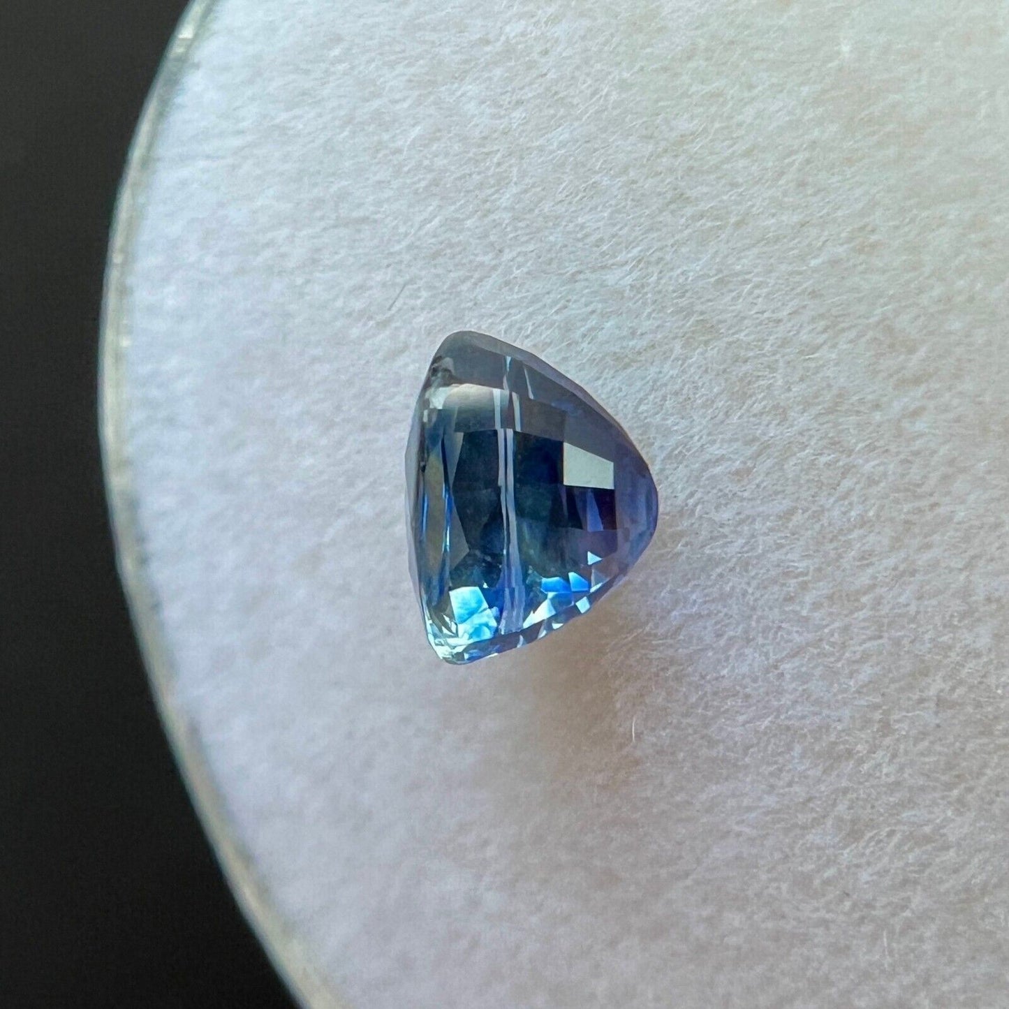 Cornflower Blue Ceylon Sapphire 0.94ct NATURAL Oval Cut Loose Gem 5.7x4.4mm VS