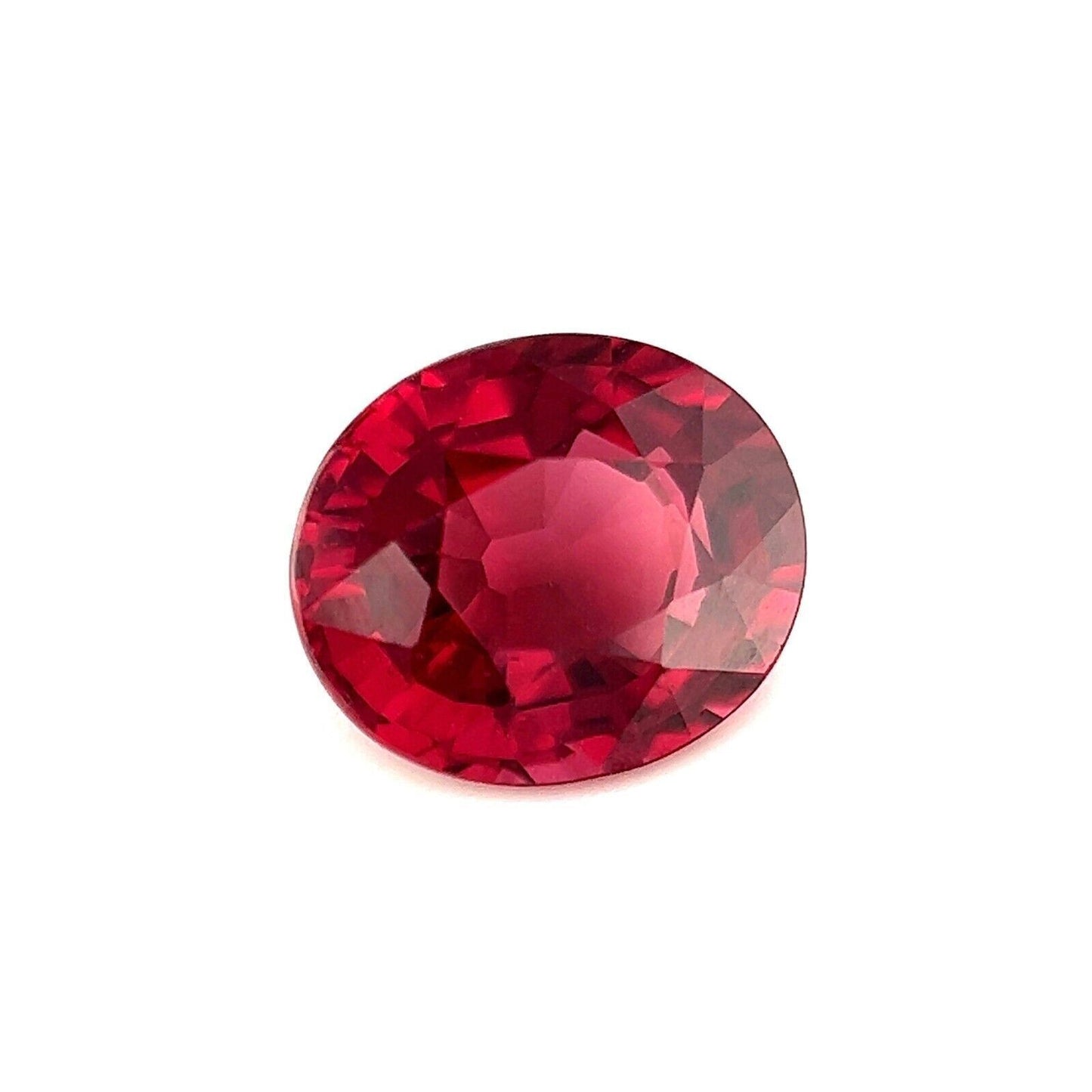 2.17ct Pink Purple NATURAL Rhodolite Garnet Oval Cut Loose Gemstone 8x7mm VVS