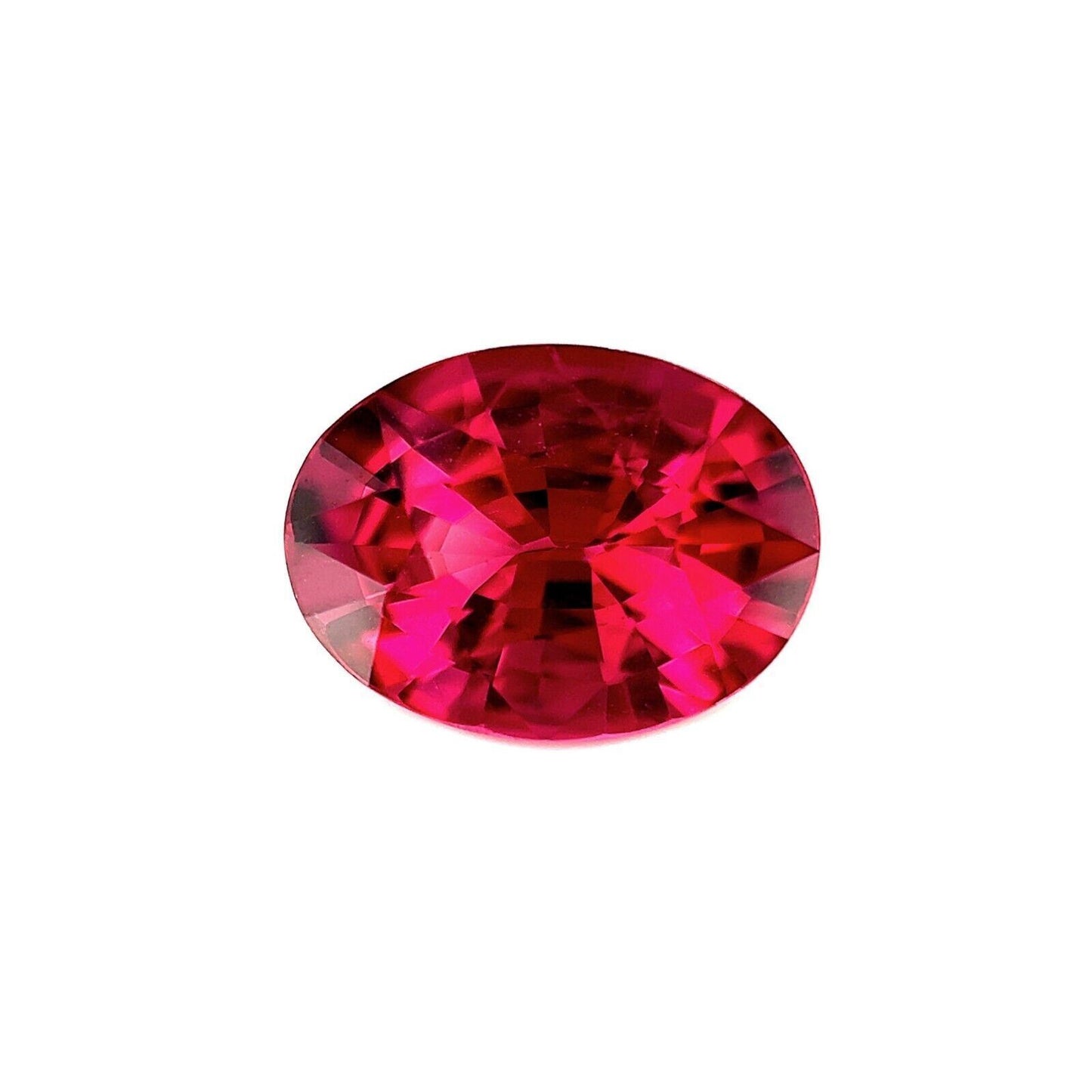 FINE 1.92ct VIVID Purple Pink Rhodolite Garnet Oval RARE Gemstone 9.2x7mm VVS