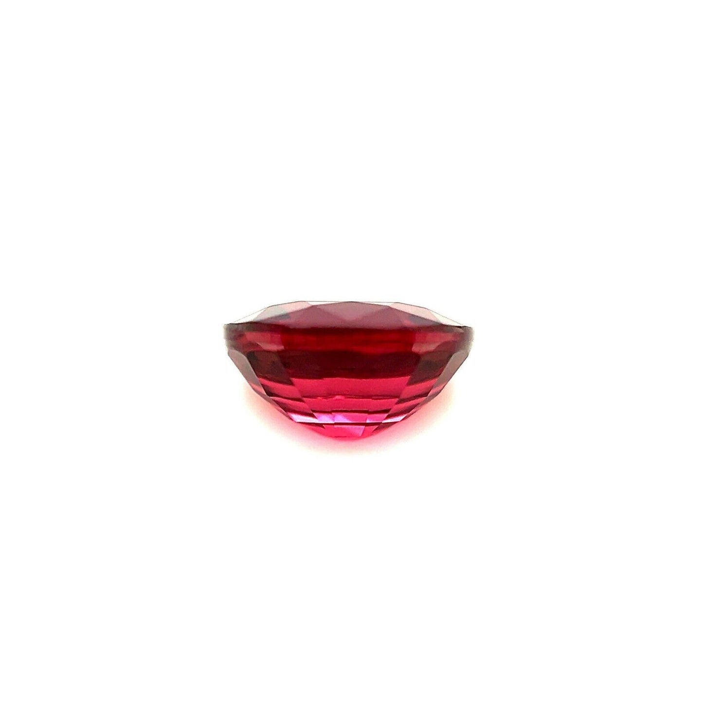 FINE 1.91ct Red Purple Rhodolite VIVID Garnet Oval Cut Loose Gem 7.8x6.5mm VVS