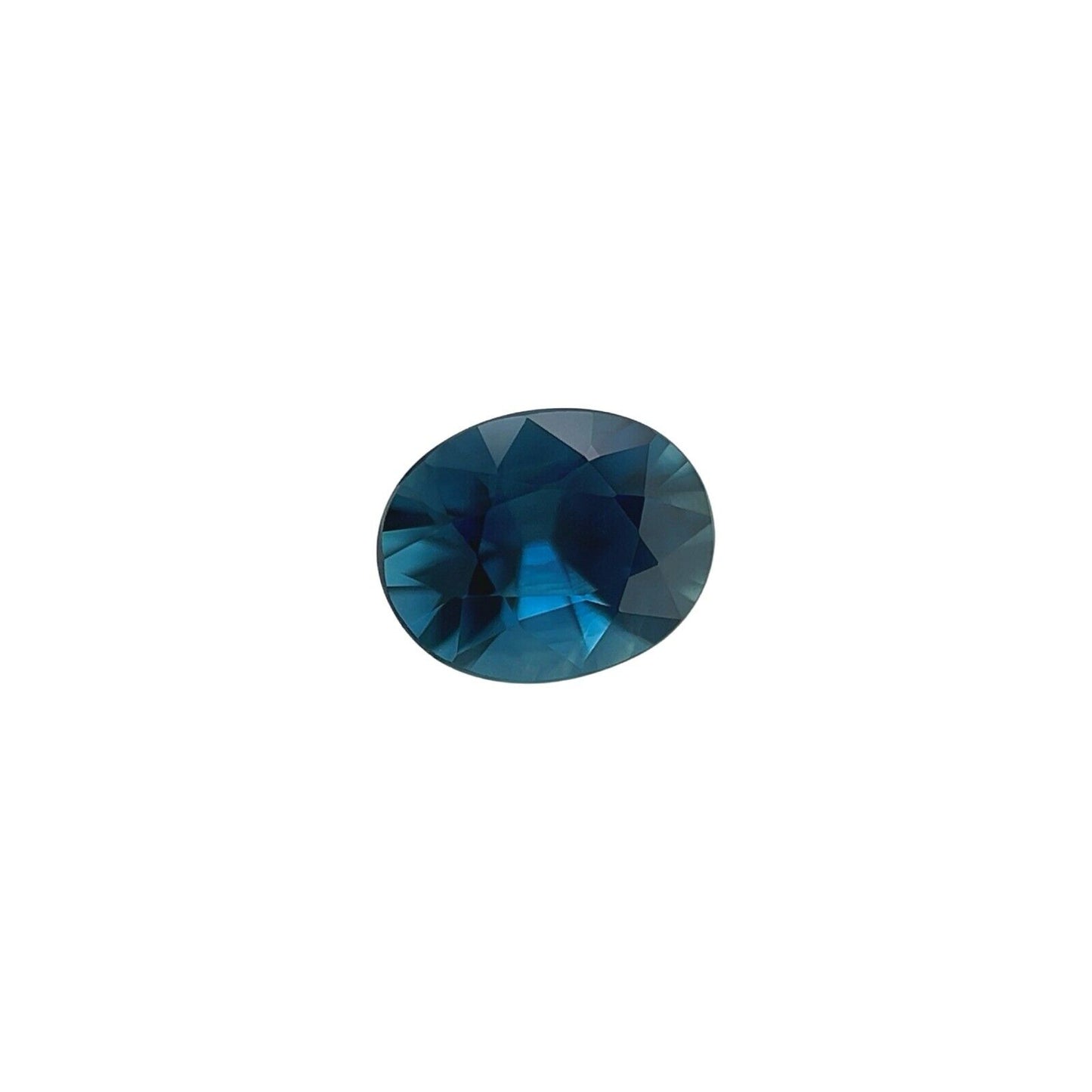 NATURAL Deep Blue Sapphire Oval Brilliant Cut 0.67ct 5.5x4.5mm Loose Gem VVS