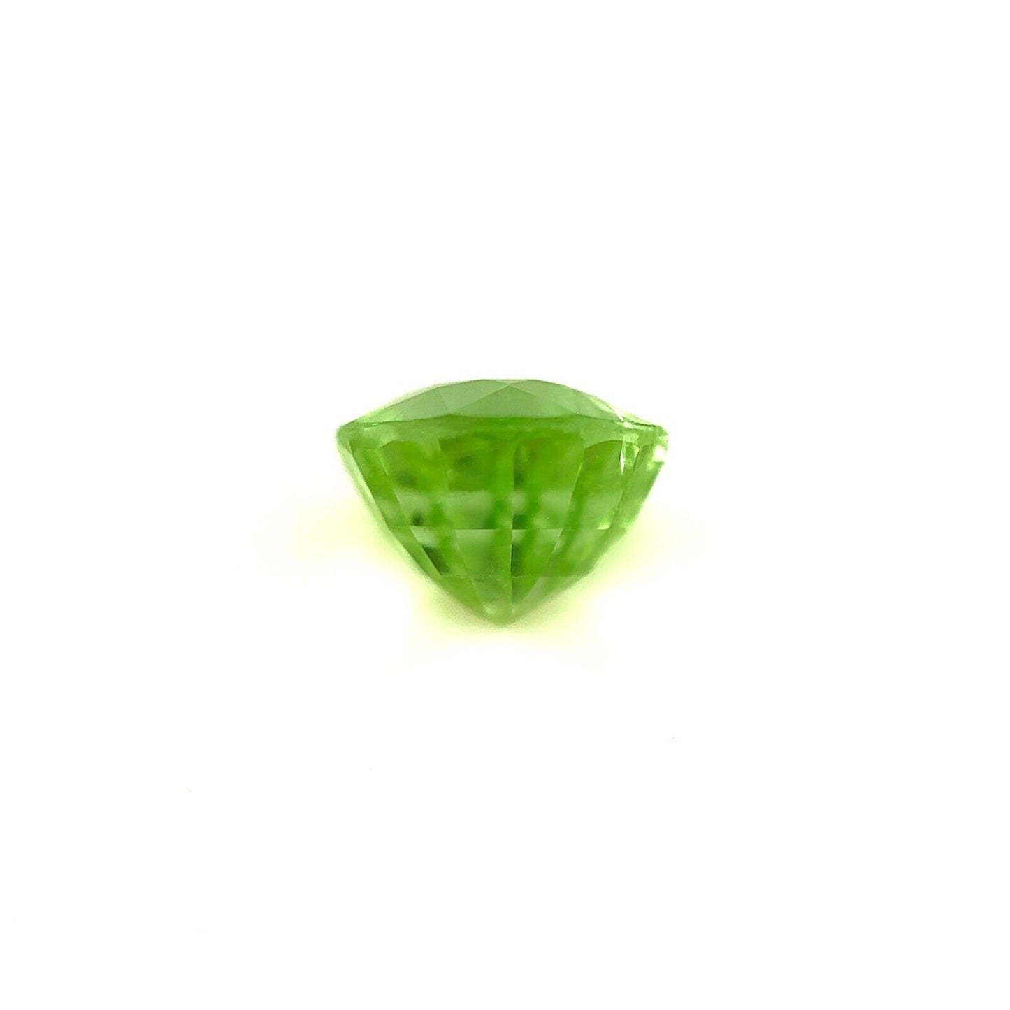 FINE 1.70ct VIVID Mint Green Natural Tourmaline UNTREATED Round Cut Gem 7.2mm