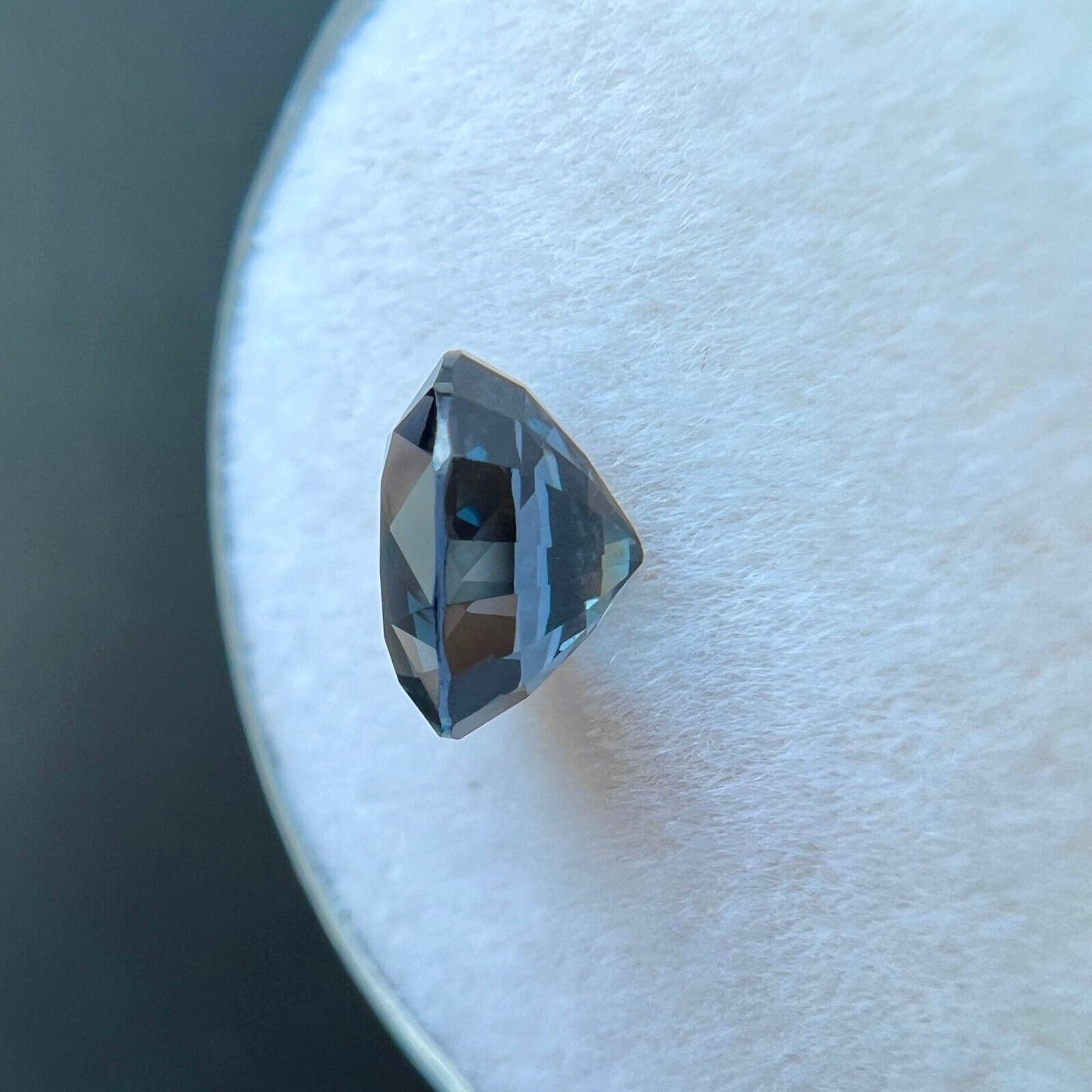 1.77ct FINE Purple TITANIUM Spinel Ceylon NATURAL Oval Cut 7.6x6.4mm Loose Gem