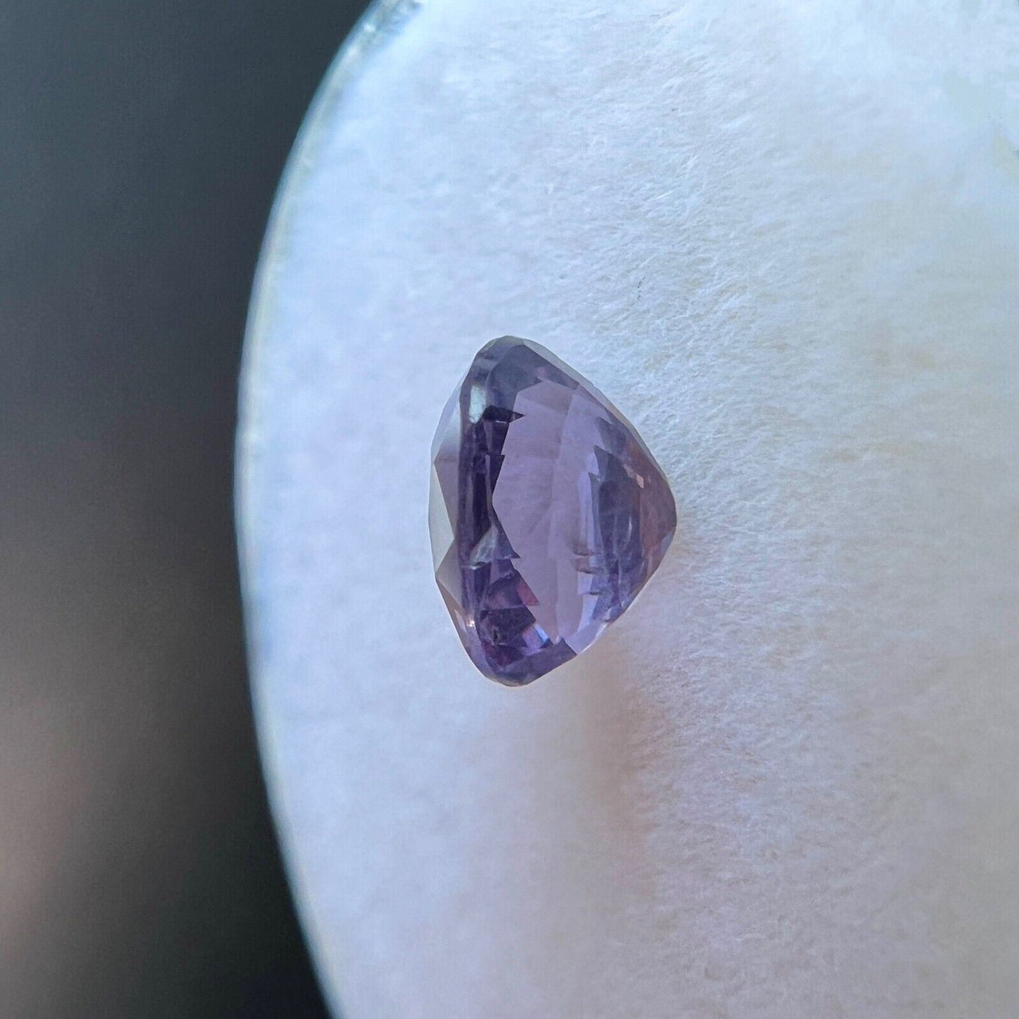 1.03ct Vivid Violet Purple NATURAL Spinel Oval Cut 6.3x5mm Loose Gemstone VS