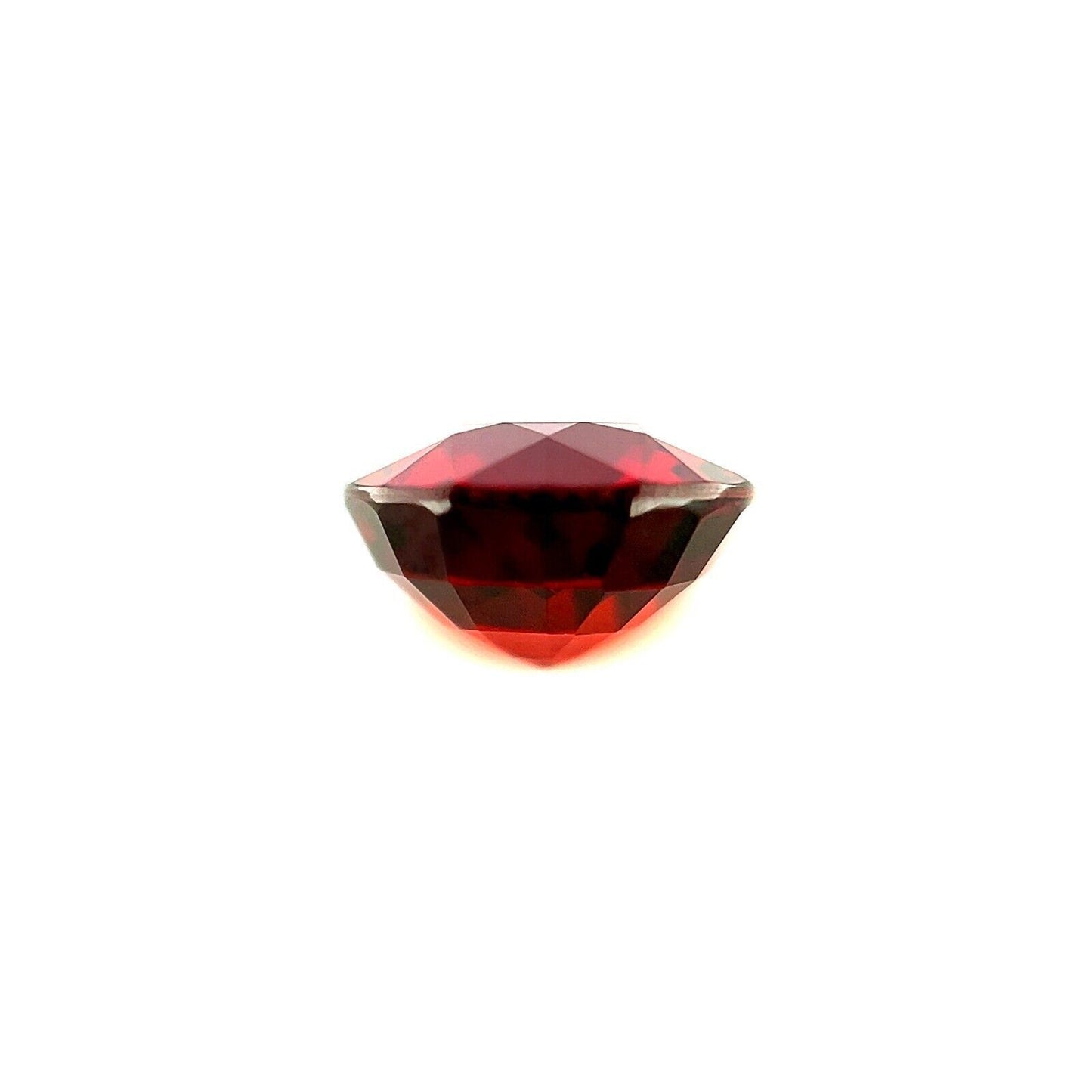 3.82ct VIVID Orange Red Spessartite Garnet Oval Cut 9mm Loose Gem VS