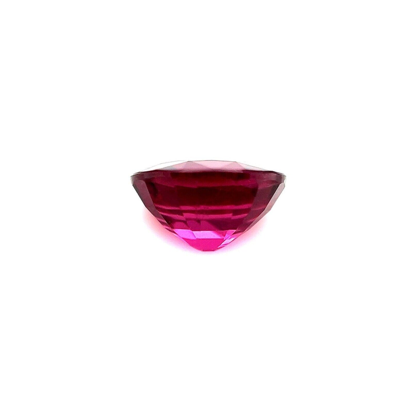 FINE 1.99ct Vivid Pink Purple Rhodolite Garnet Oval Cut Loose Gem VS 8x6.7mm