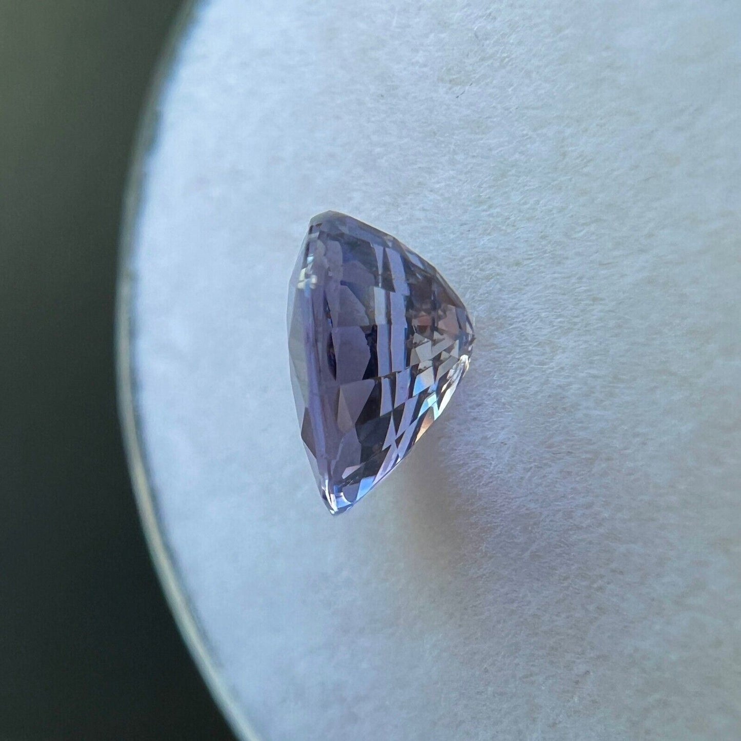 1.21ct FINE Vivid Purple NATURAL Spinel Pear Cut 7.5x5.7mm Loose Gemstone VS