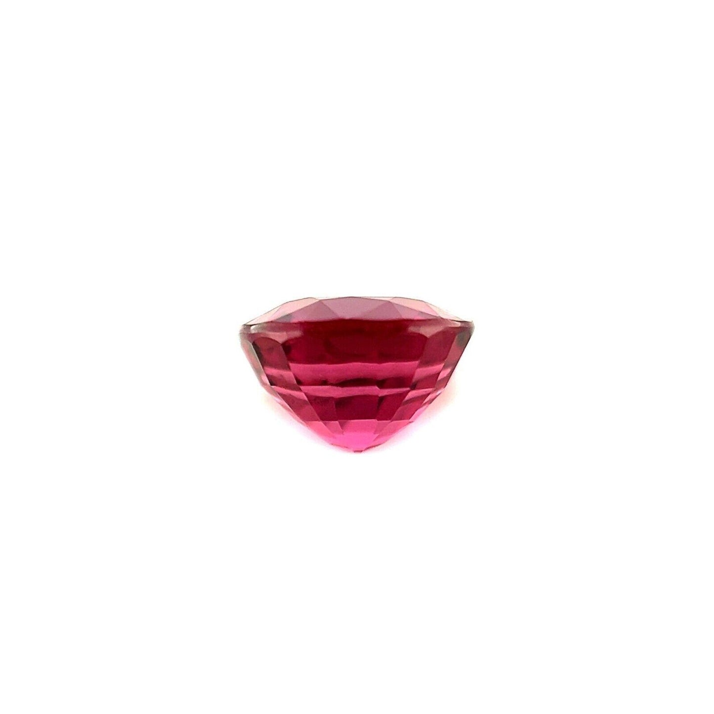 Natural FINE 1.68ct Vivid Pink Purple Rhodolite Garnet Oval Cut 7.2x6.4mm Gem VS