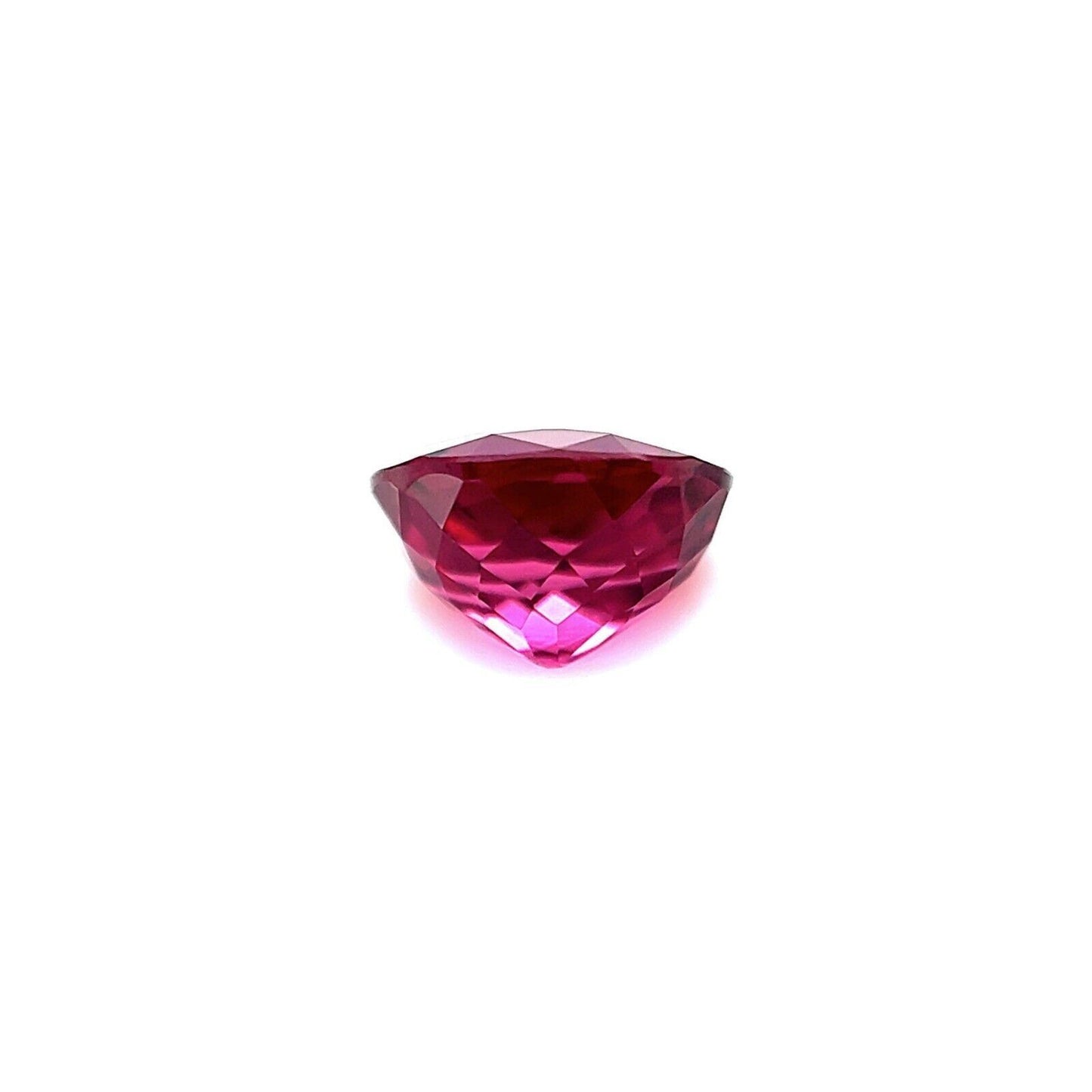 Fine NATURAL 1.50ct Vivid Pink Purple Rhodolite Garnet Oval 7x6mm Loose Gem VVS